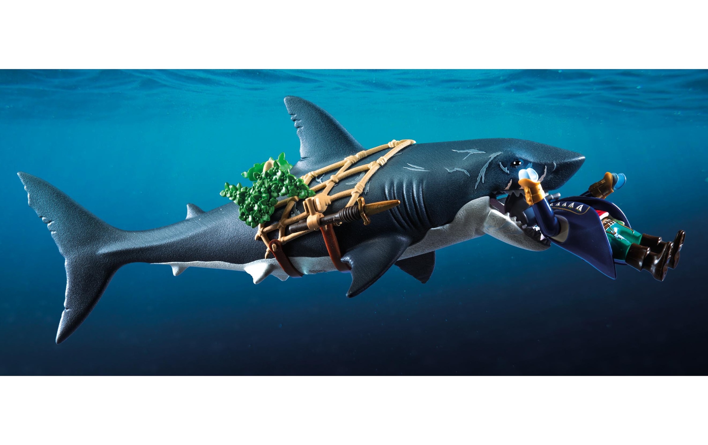Playmobil® Spielbausteine »Gefahr durch Riesenhai 71793«, (21 St.)