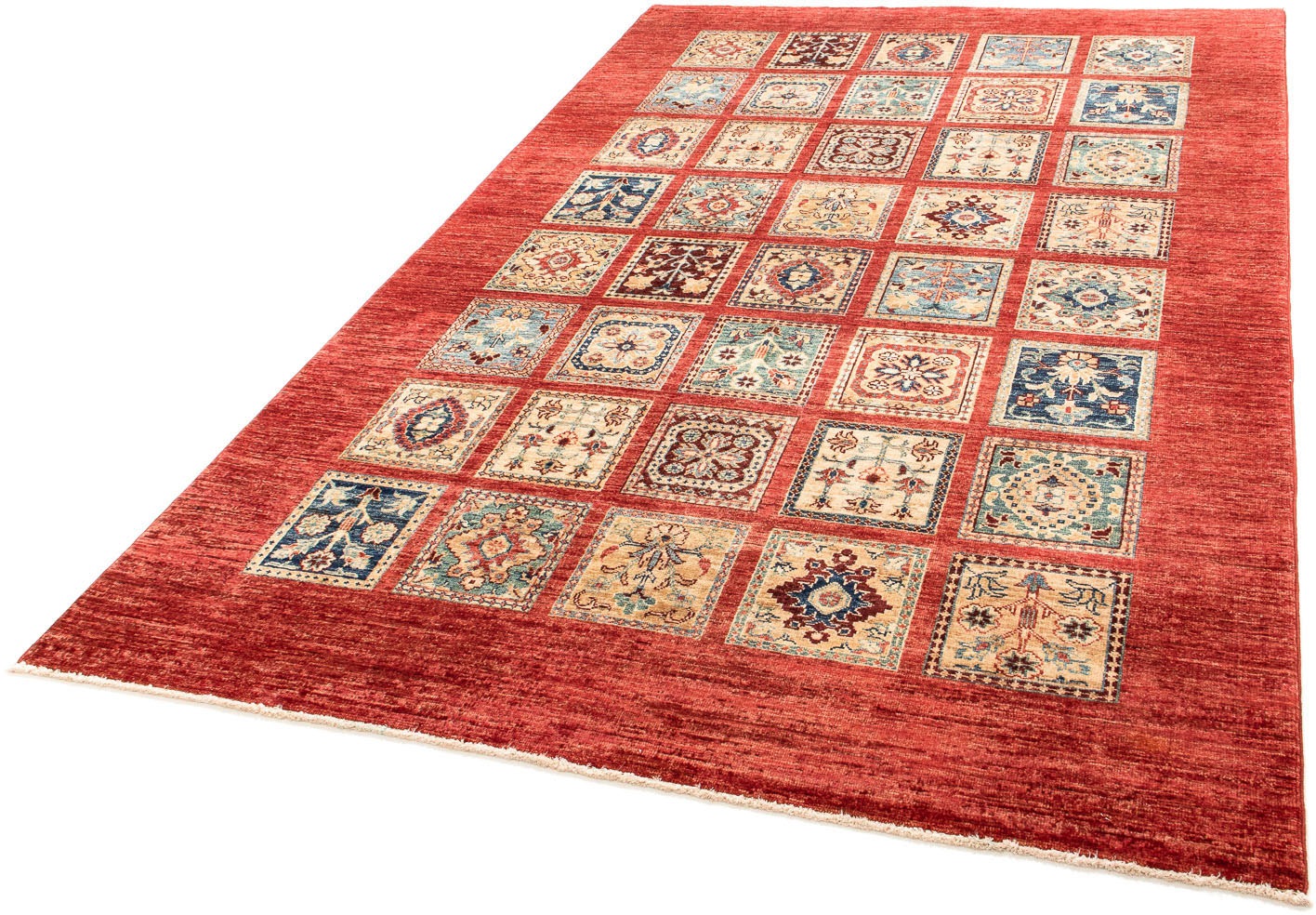 Image of morgenland Orientteppich »Ziegler - 244 x 155 cm - dunkelrot«, rechteckig, 6 mm Höhe, Wohnzimmer, Handgeknüpft, Einzelstück mit Zertifikat bei Ackermann Versand Schweiz