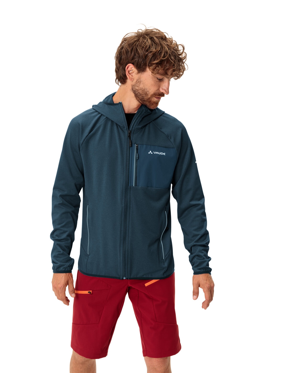 VAUDE Fleecejacke »MEN'S TEKOA FLEECE JACKET II« mit Kapuze für Sport- und Outdoormode, mit Kapuze