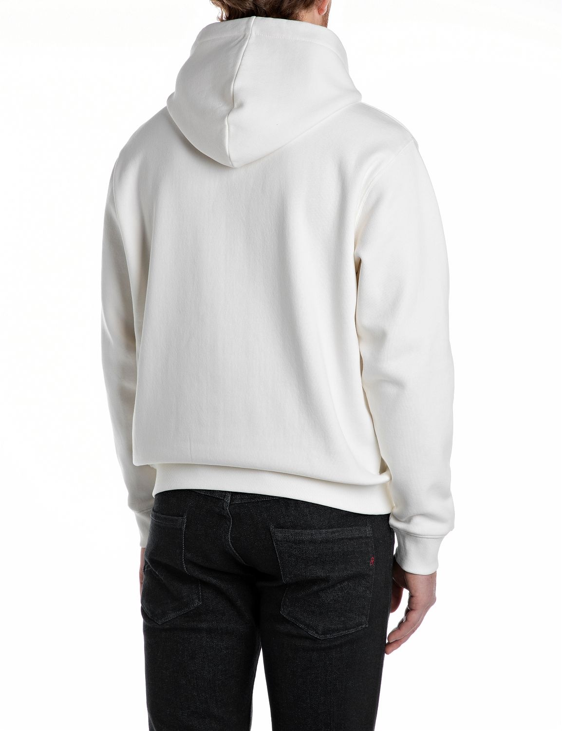 Replay Kapuzensweatshirt , mit grossem Markenprint vorn
