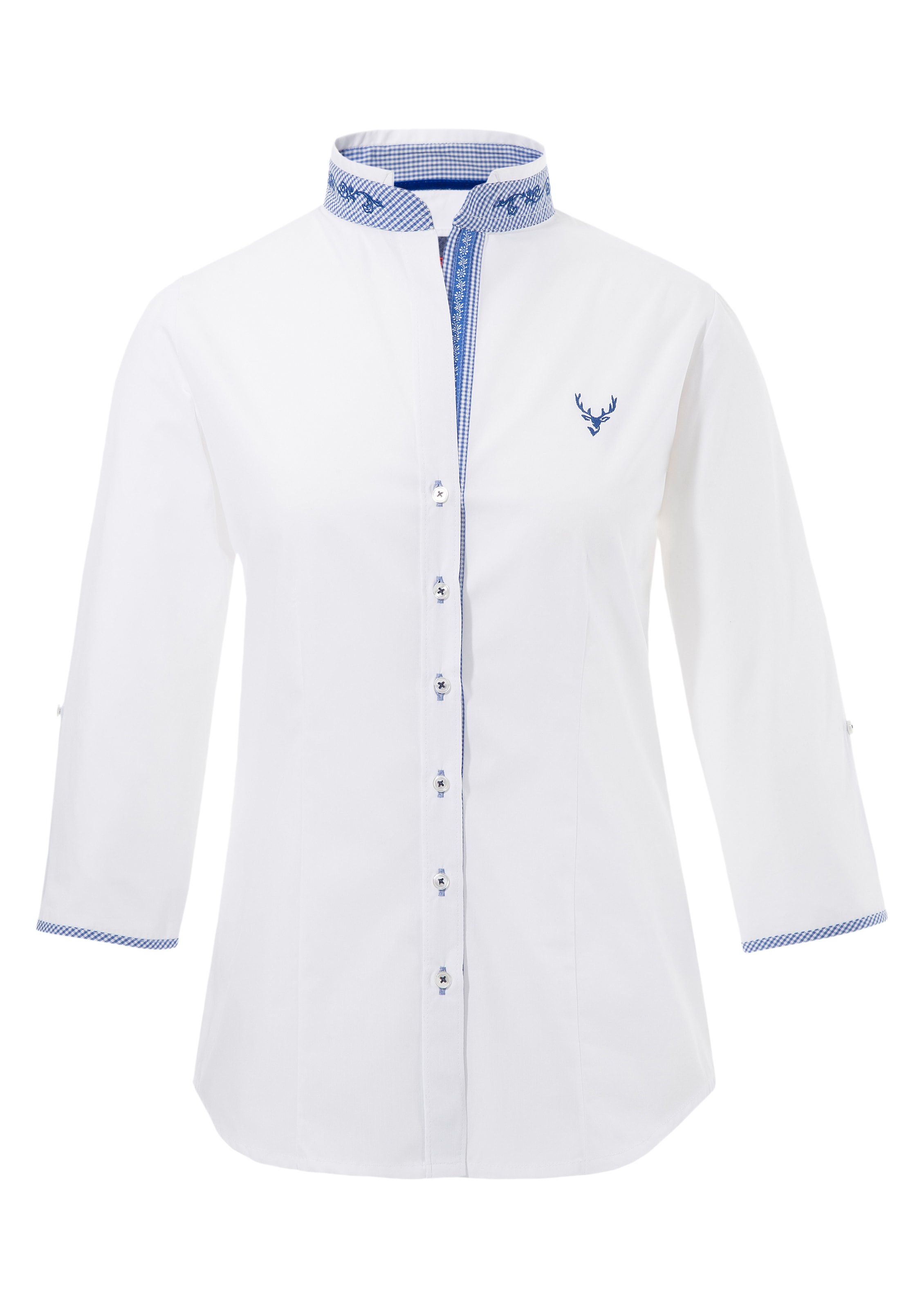 Trachtenbluse Damen in taillierter Passform