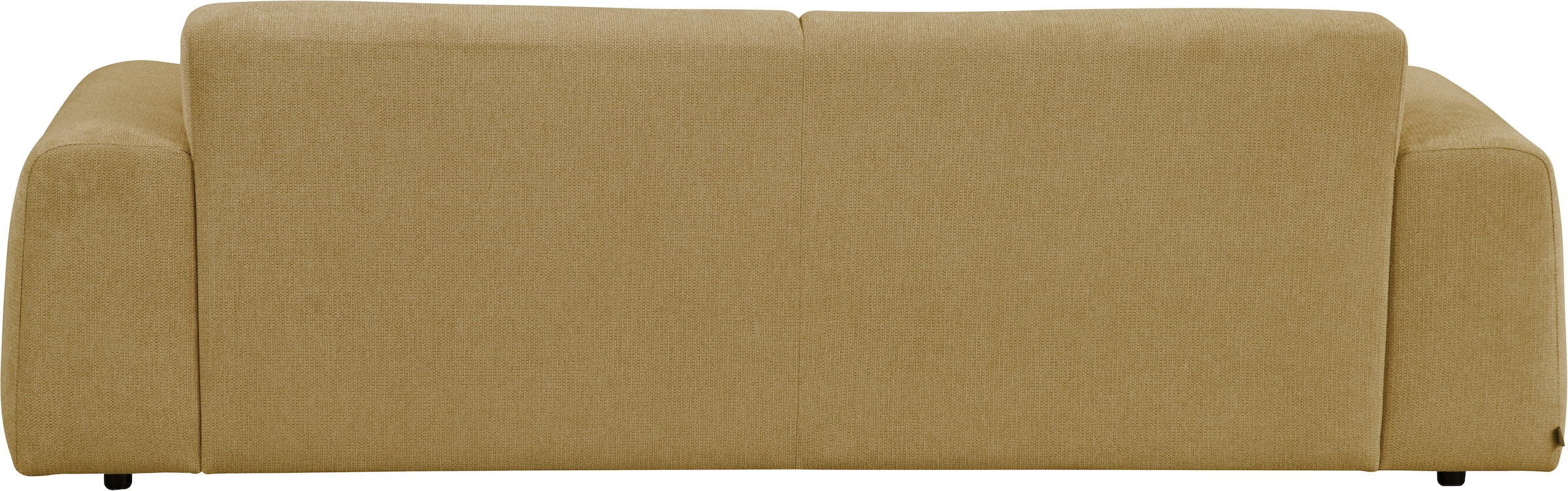 GOODproduct 2,5-places »Linkka, Breite 217 cm« en tissu chenille doux, avec suspension ondulée