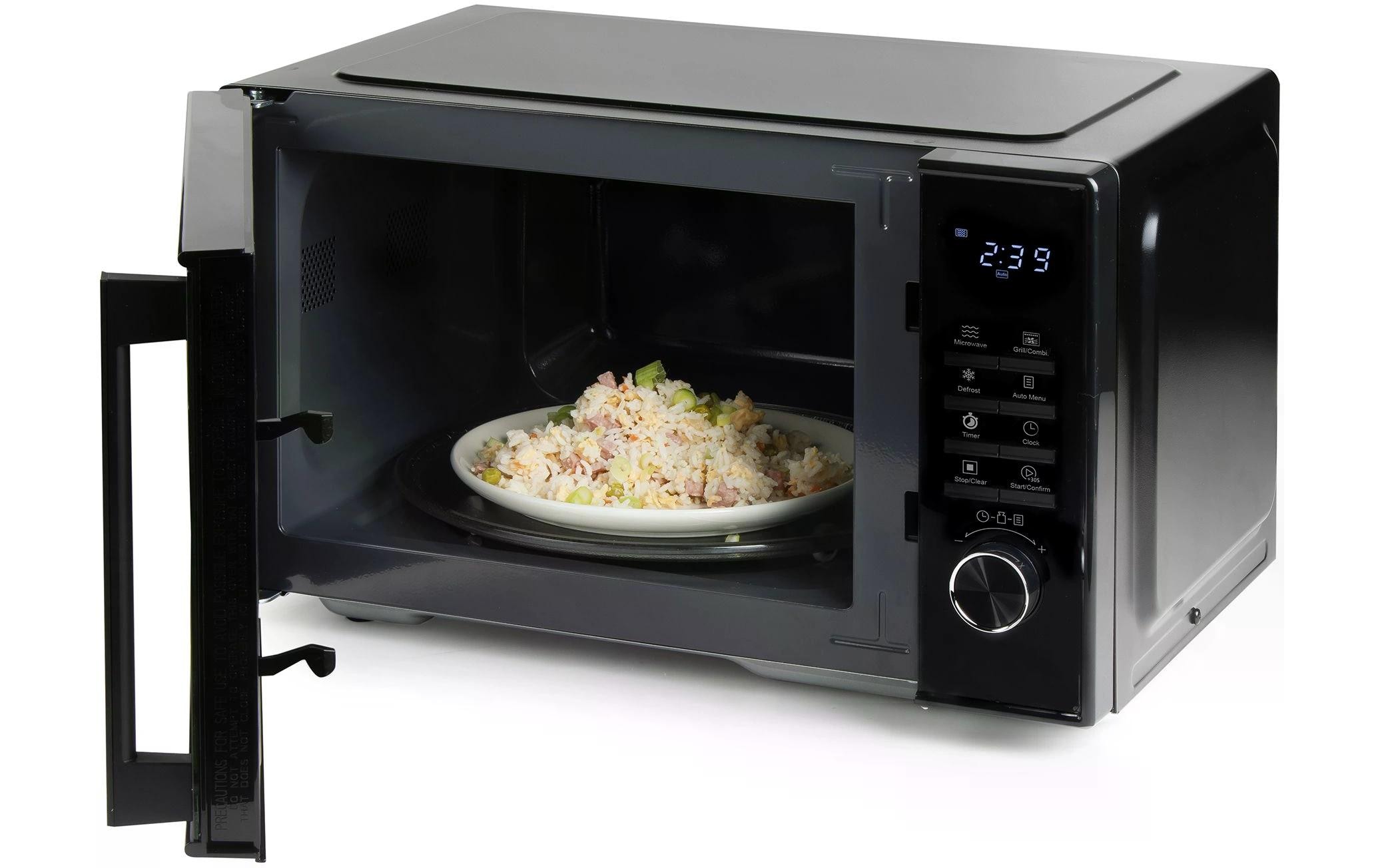 Domo Mikrowelle »mit Grill DO22501G Schwarz«, 1000 W