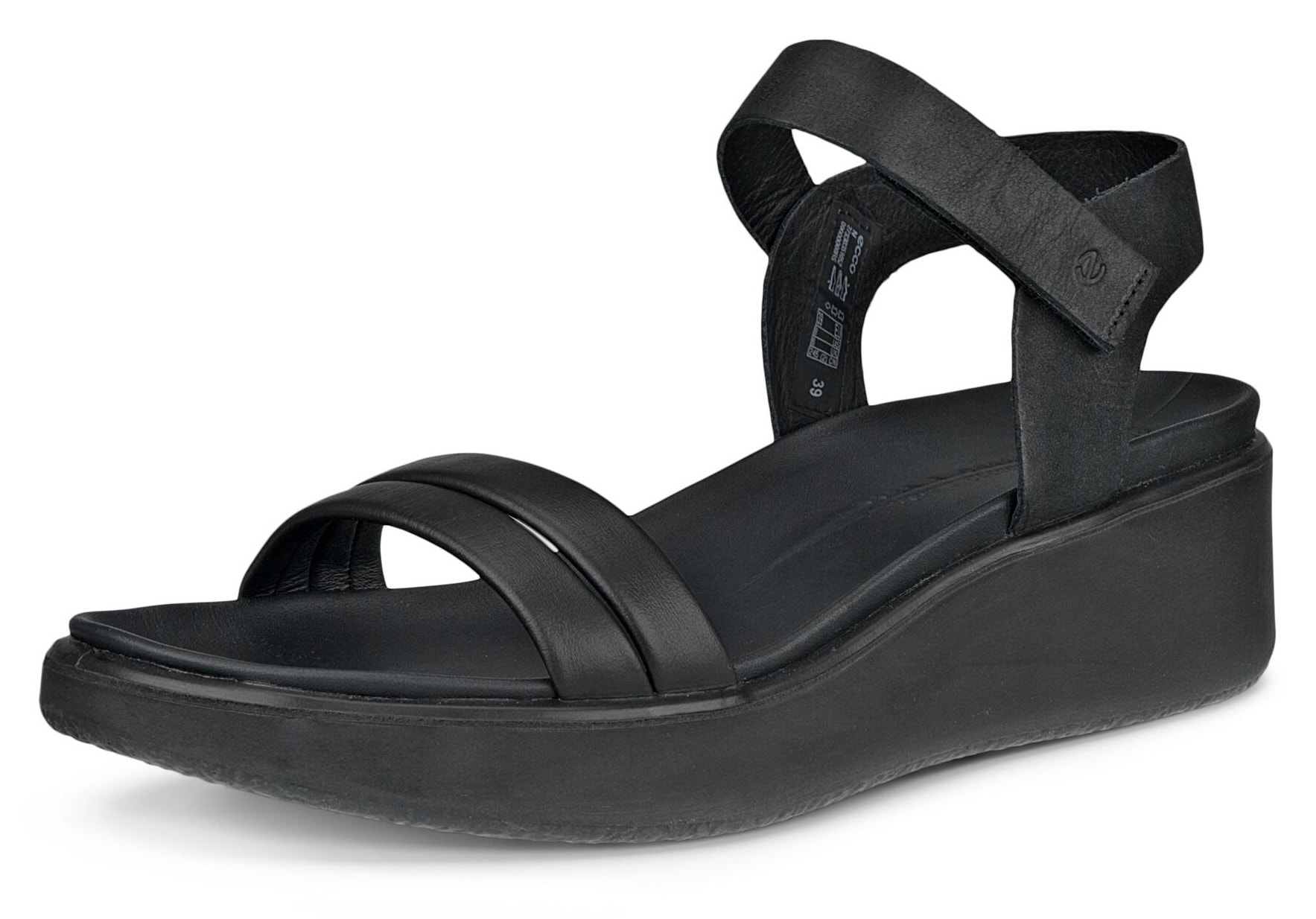 Keilsandalette »FLOWT WEDGE LX W«, Sandale, Sommerschuh, Klettschuh, mit Keilabsatz