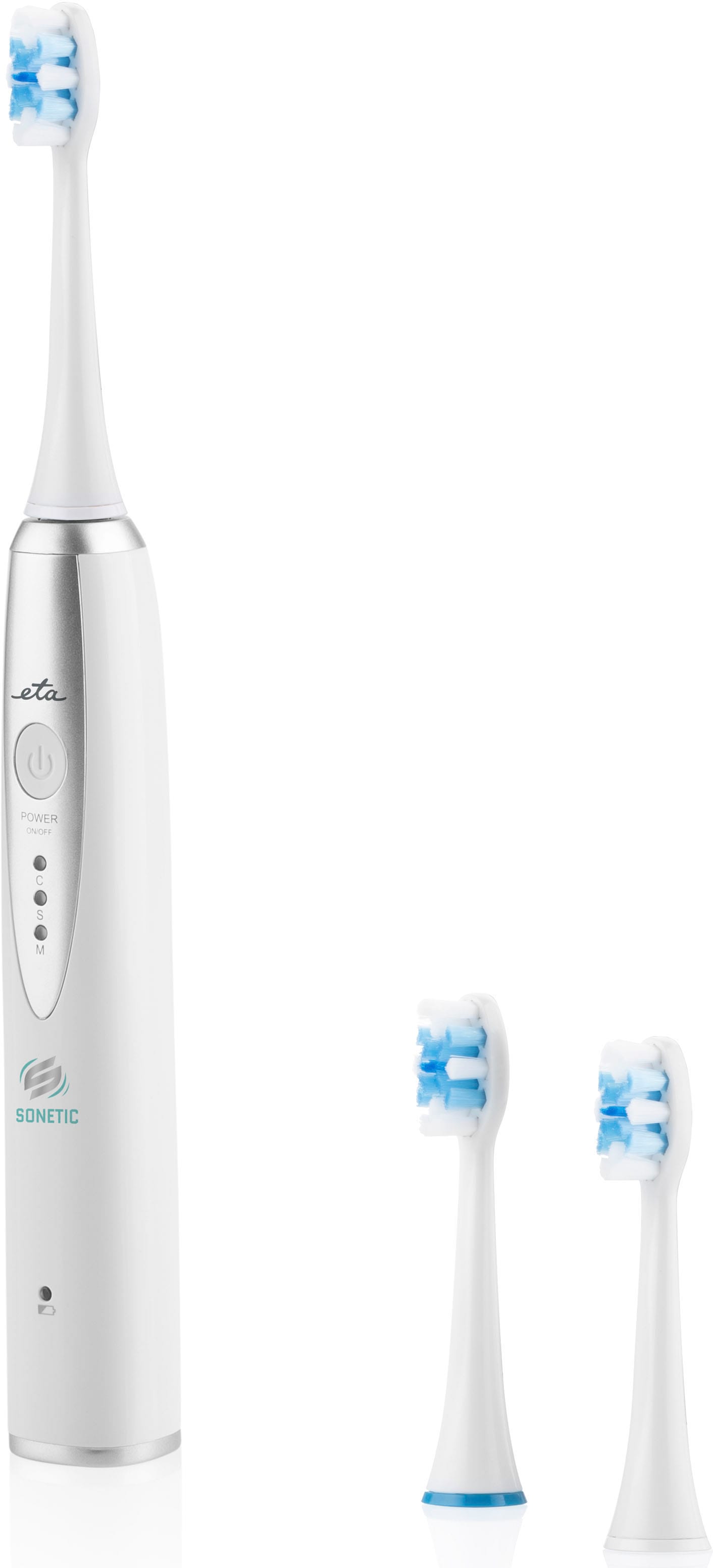 eta Mundpflegecenter »SONETIC ETA270790000 Munddusche & Zahnbürste«, Timer 2 Min. - 30 Sek. Intervall, 3 Reinigungsstufen, DuPont Borsten