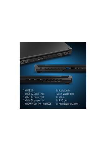 Gaming-Notebook »Erazer Scout E10 M«, 43,77 cm, / 17,3 Zoll, Intel, Core i5, GeForce...