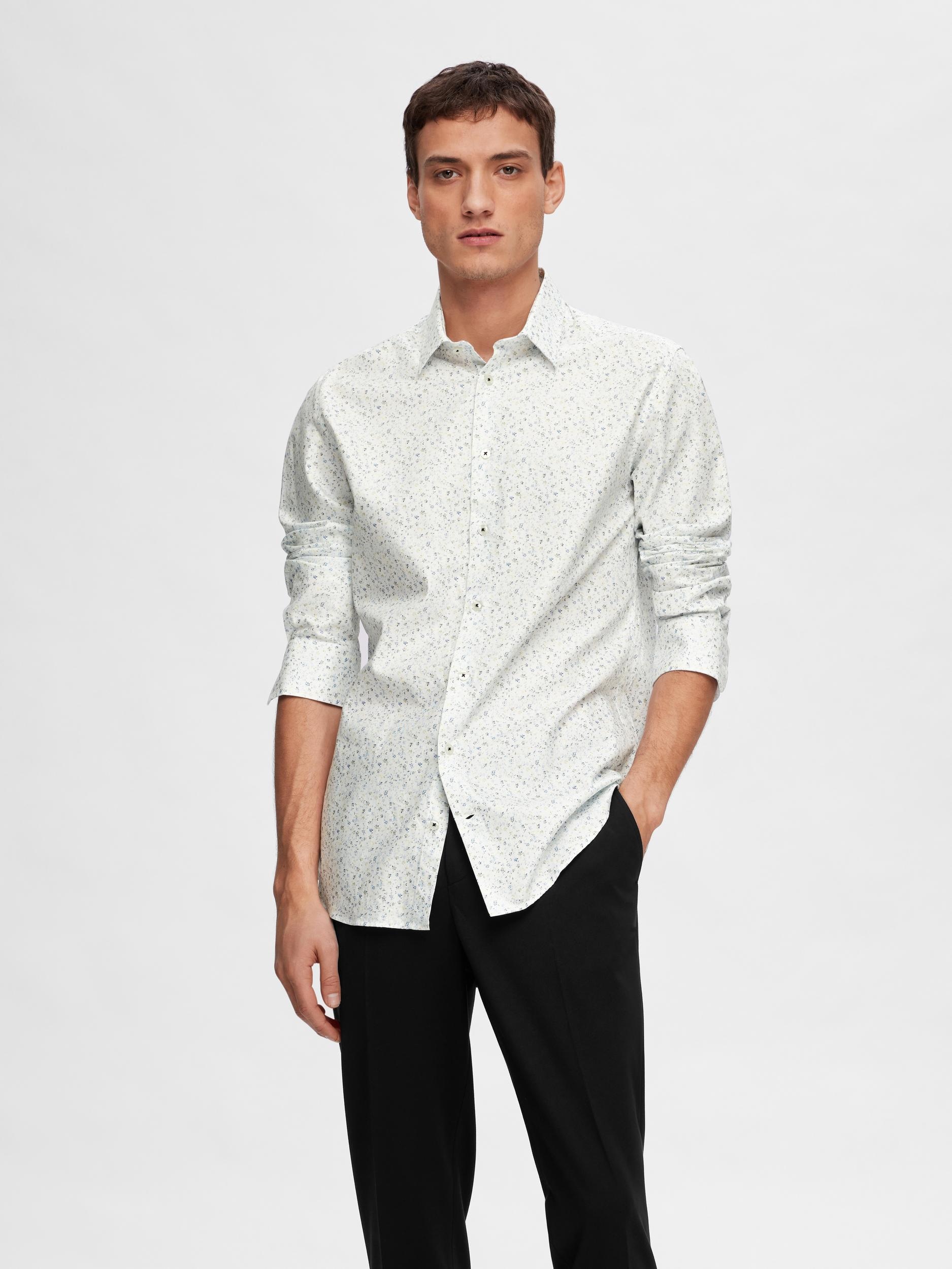 SELECTED HOMME Langarmhemd »SLHSLIMSOHO-DETAIL SHIRT LS NOOS«