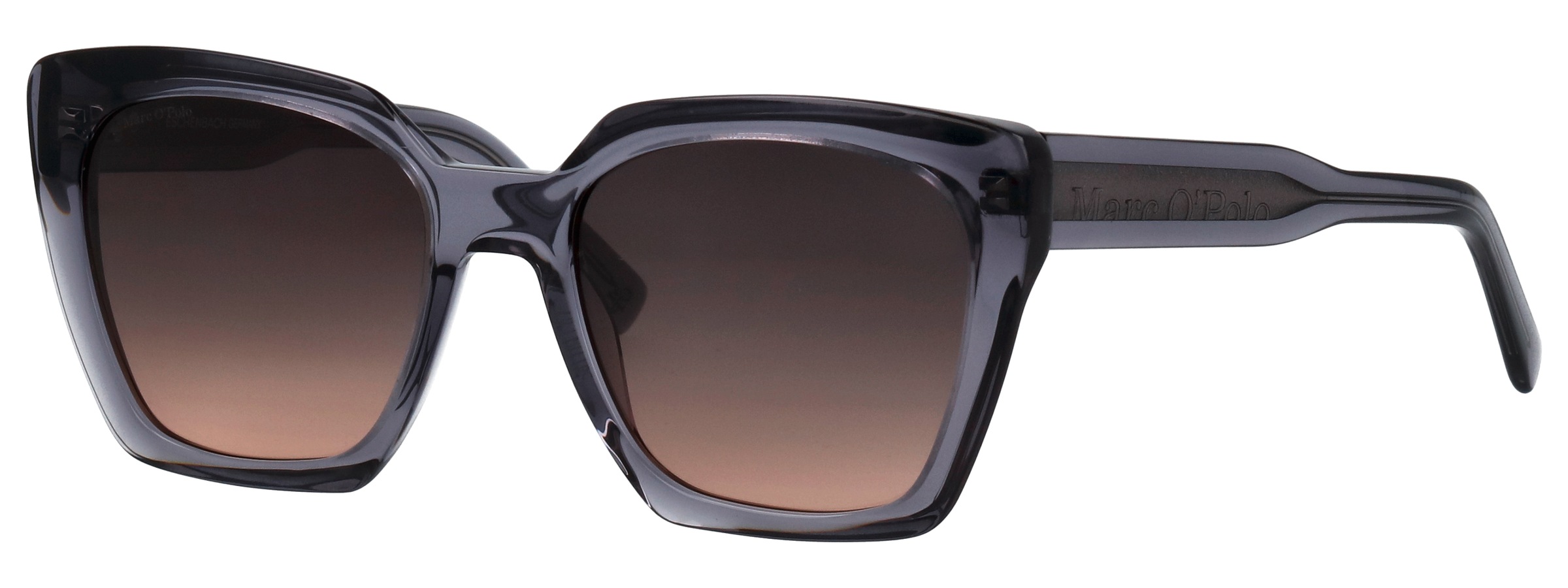 Image of Marc OPolo Sonnenbrille "Modell 506240" Form Butterfly, Logoschriftzug auf Bügel, Kunststofffassung