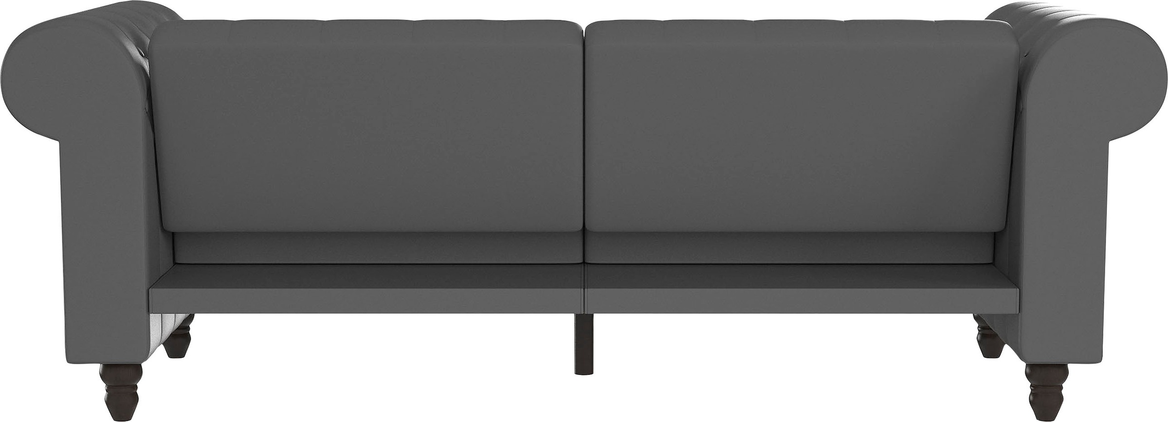 Dorel Home 3-Sitzer »Felix, Schlafsofa 236 cm, (Liegefläche 108x190cm), Rückenlehne«, 3-fach verstellbar, Velours, Kunstleder, Luxus-Microfaser Vintage