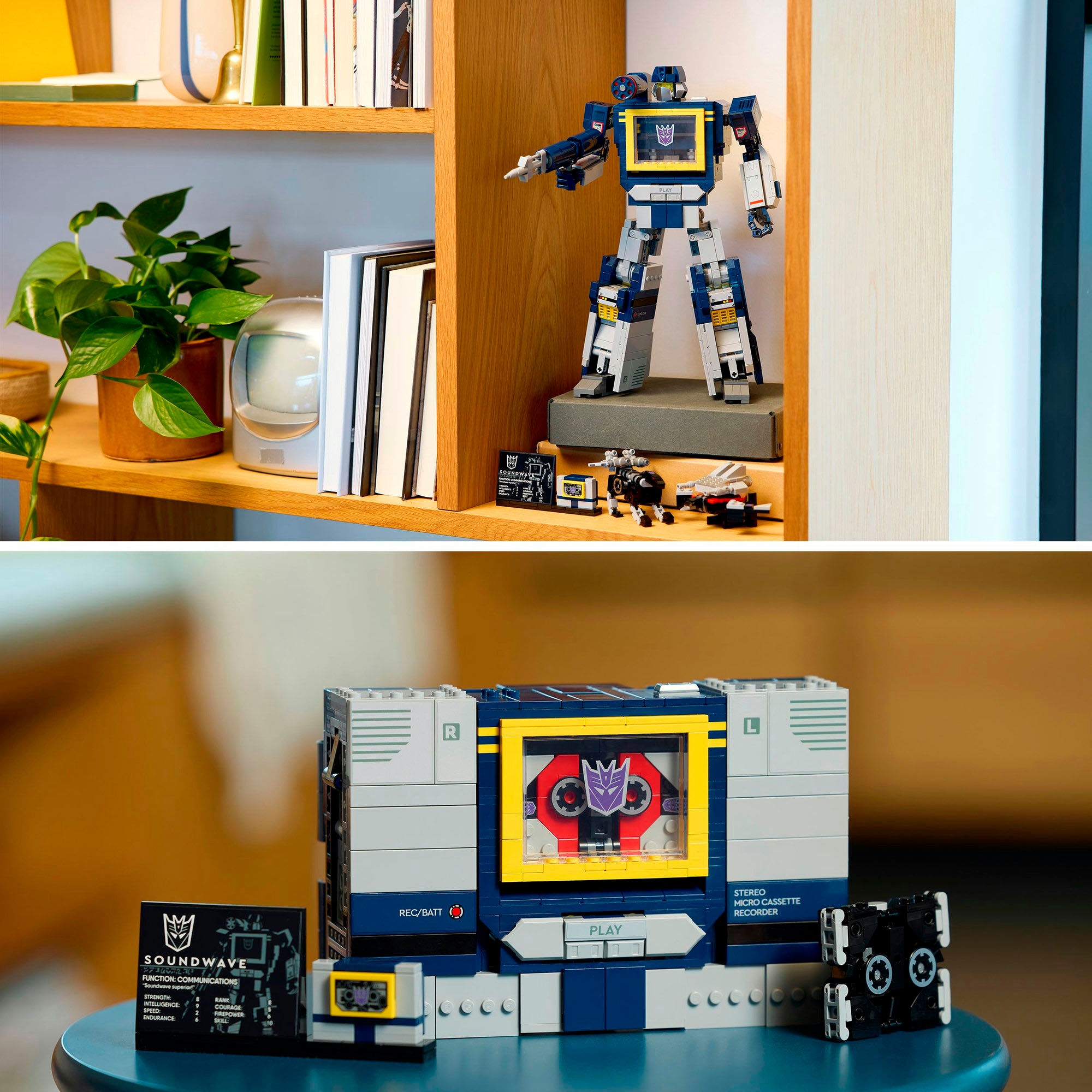 LEGO® Pions de construction »Transformers: Soundwave (10358), LEGO Icons« Made in Europe