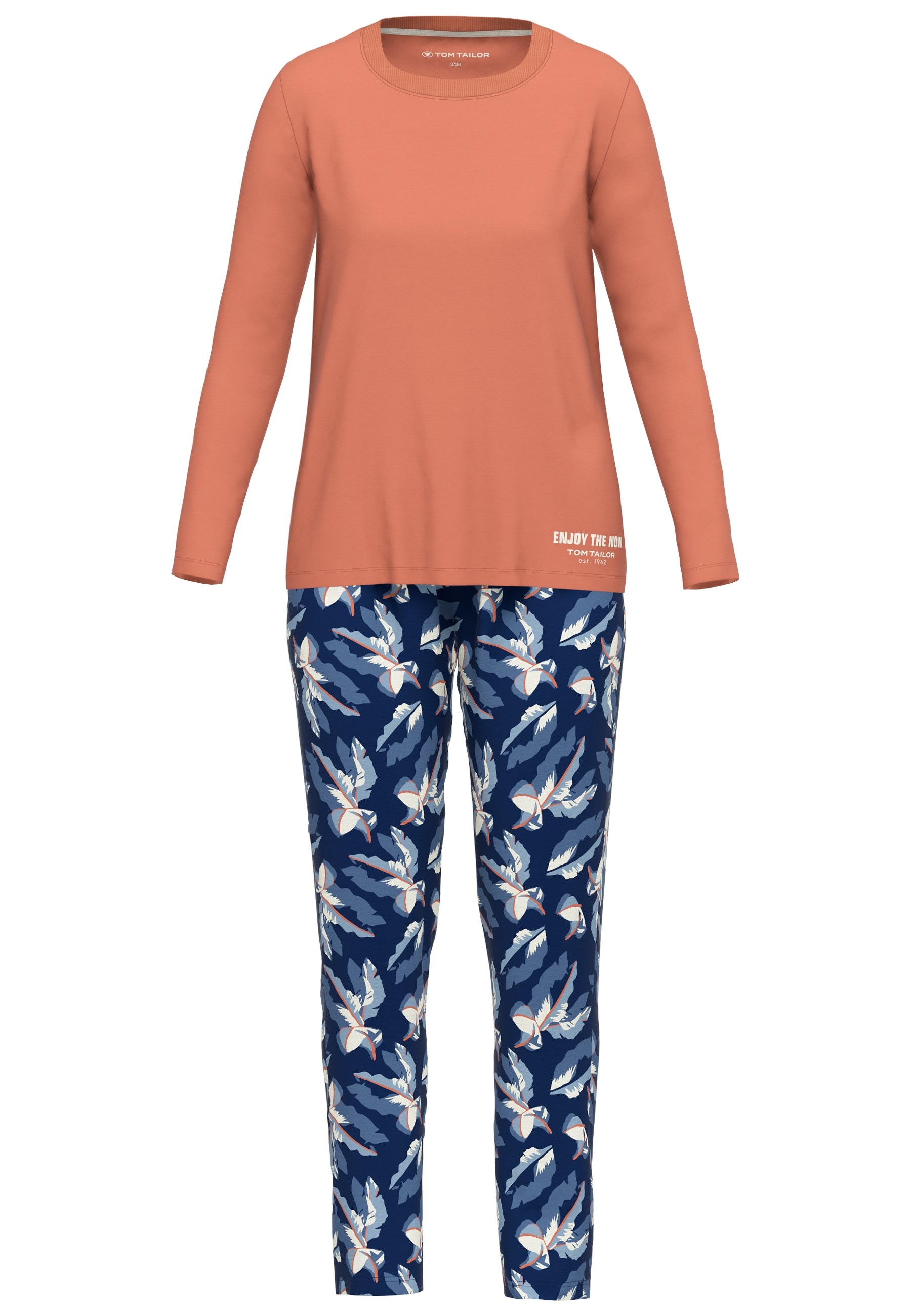 TOM TAILOR Pyjama »Manila«, (2 tlg.), mit gemusterter Hose