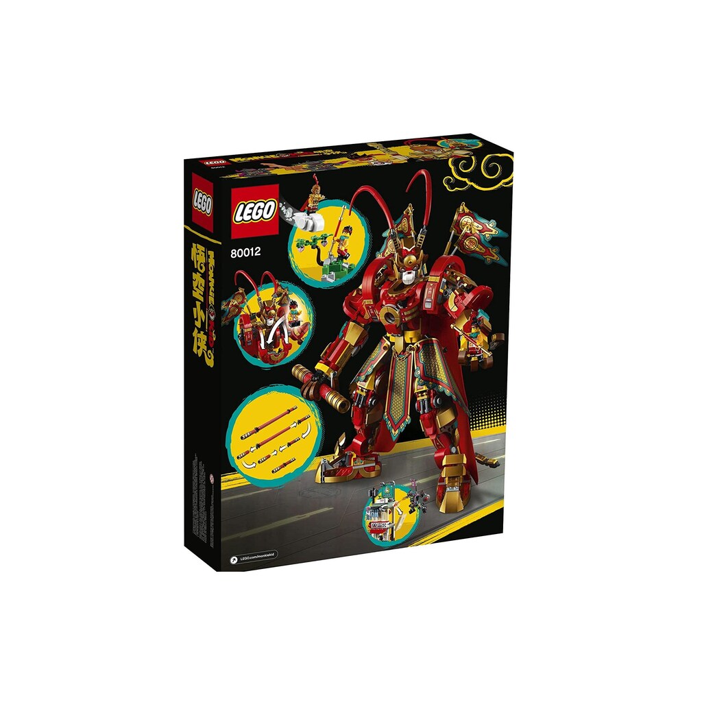 LEGO® Konstruktionsspielsteine »MK Monkie King Warrior Mech 80012«