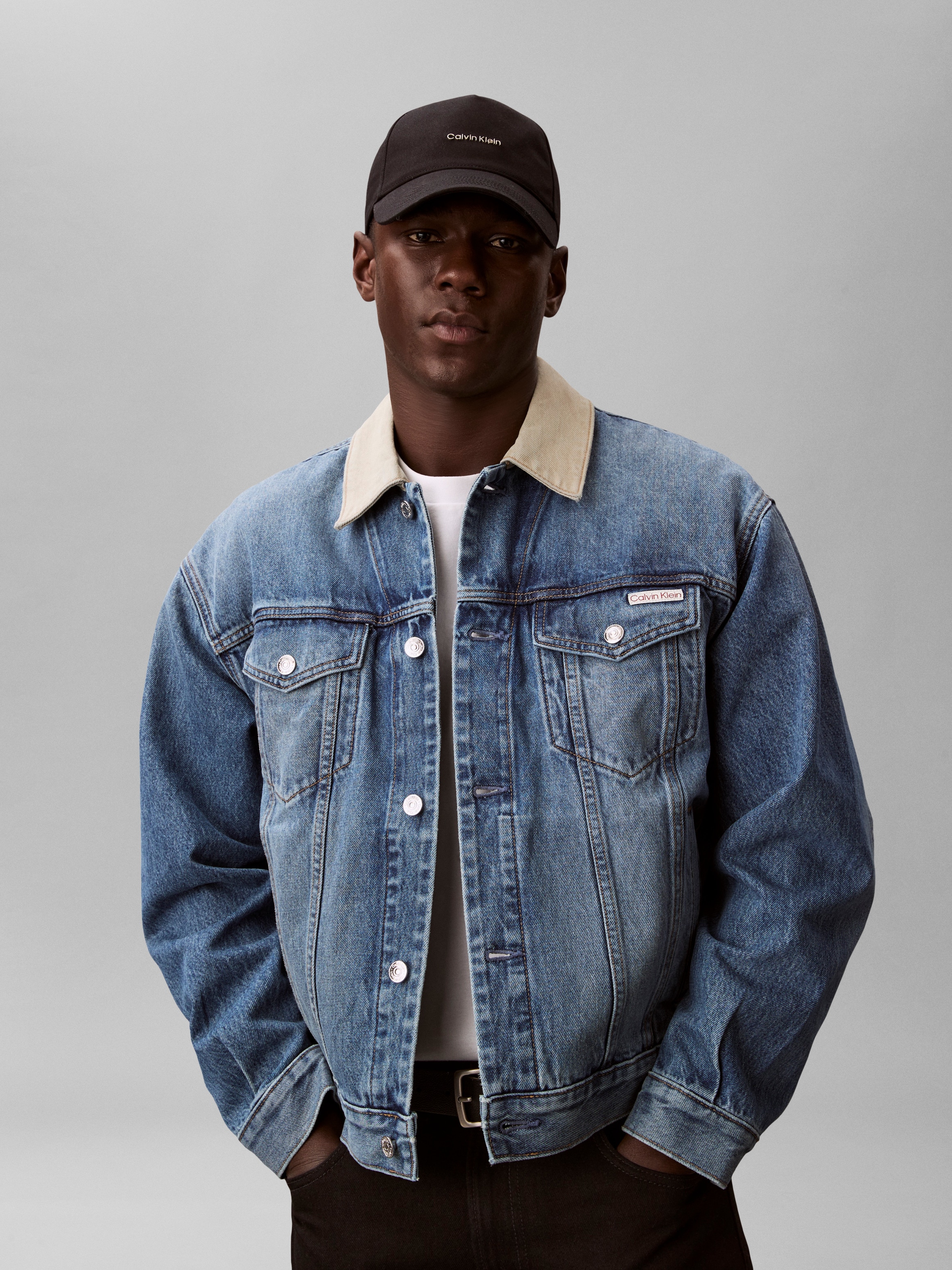 Calvin Klein Casquette de baseball »COTON TWILL STANDARD LOGO HW CAP« Regular fit und grössenverstellbar