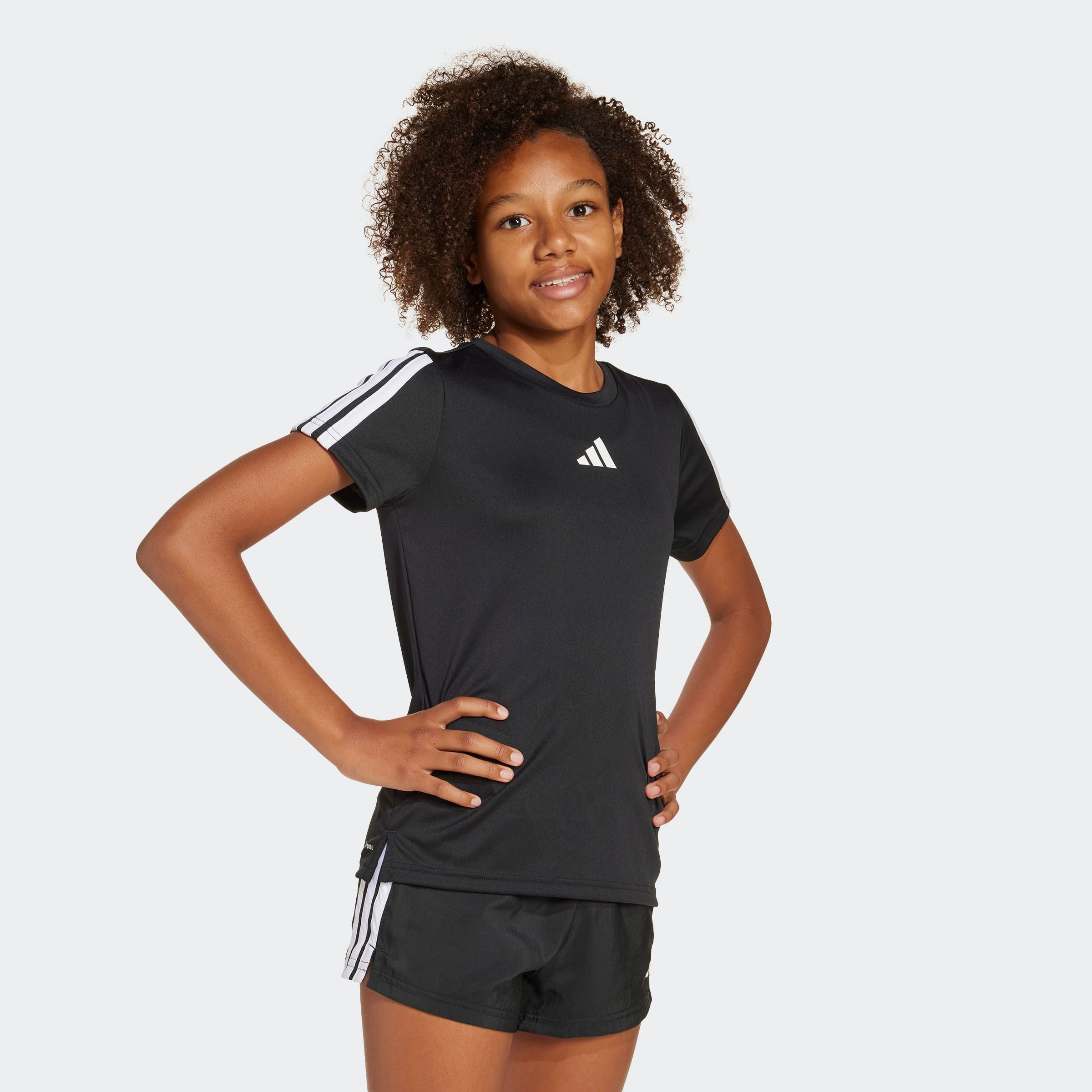 adidas Sportswear T-Shirt "JG TR-ES 3S TEE" für Kinder, Kurzarm, ohne Verschluss, mit Climacool Technologie
