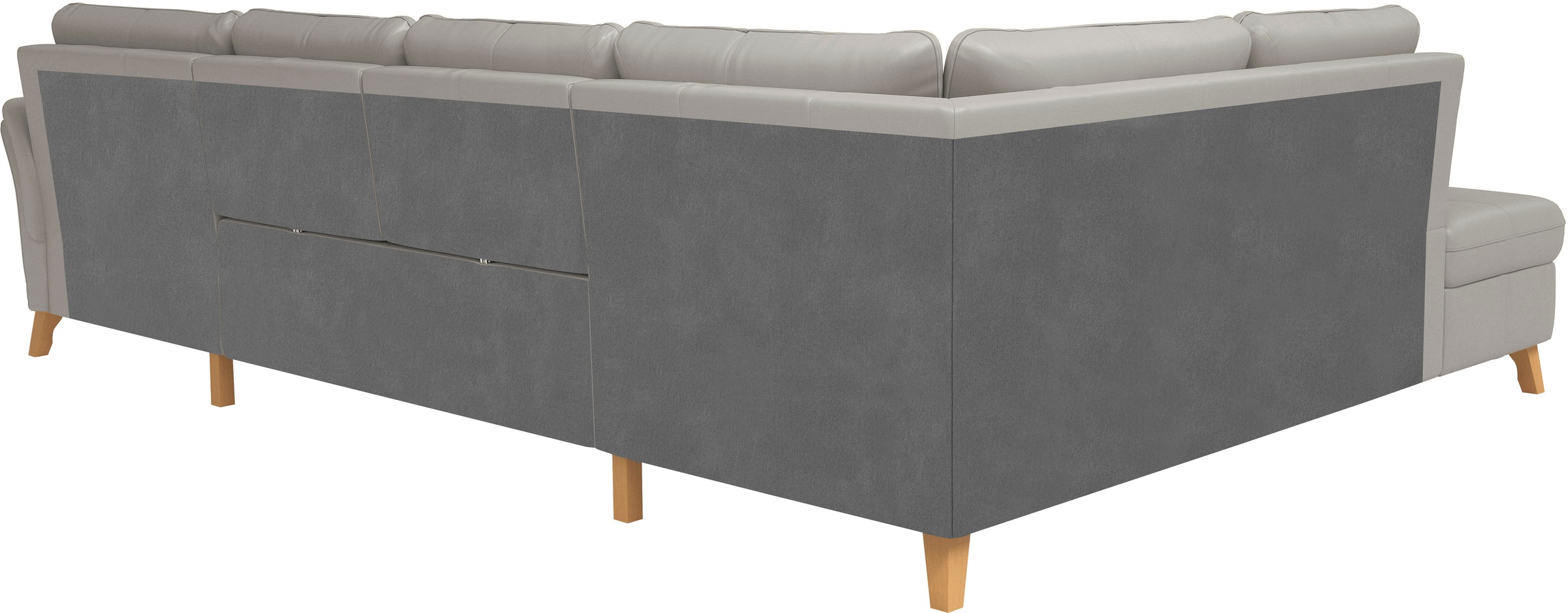 sit&more Wohnlandschaft »Göteborg«, inkl. Sitztiefenverstellung, wahlweise mit Bettfunktion & Bettkasten