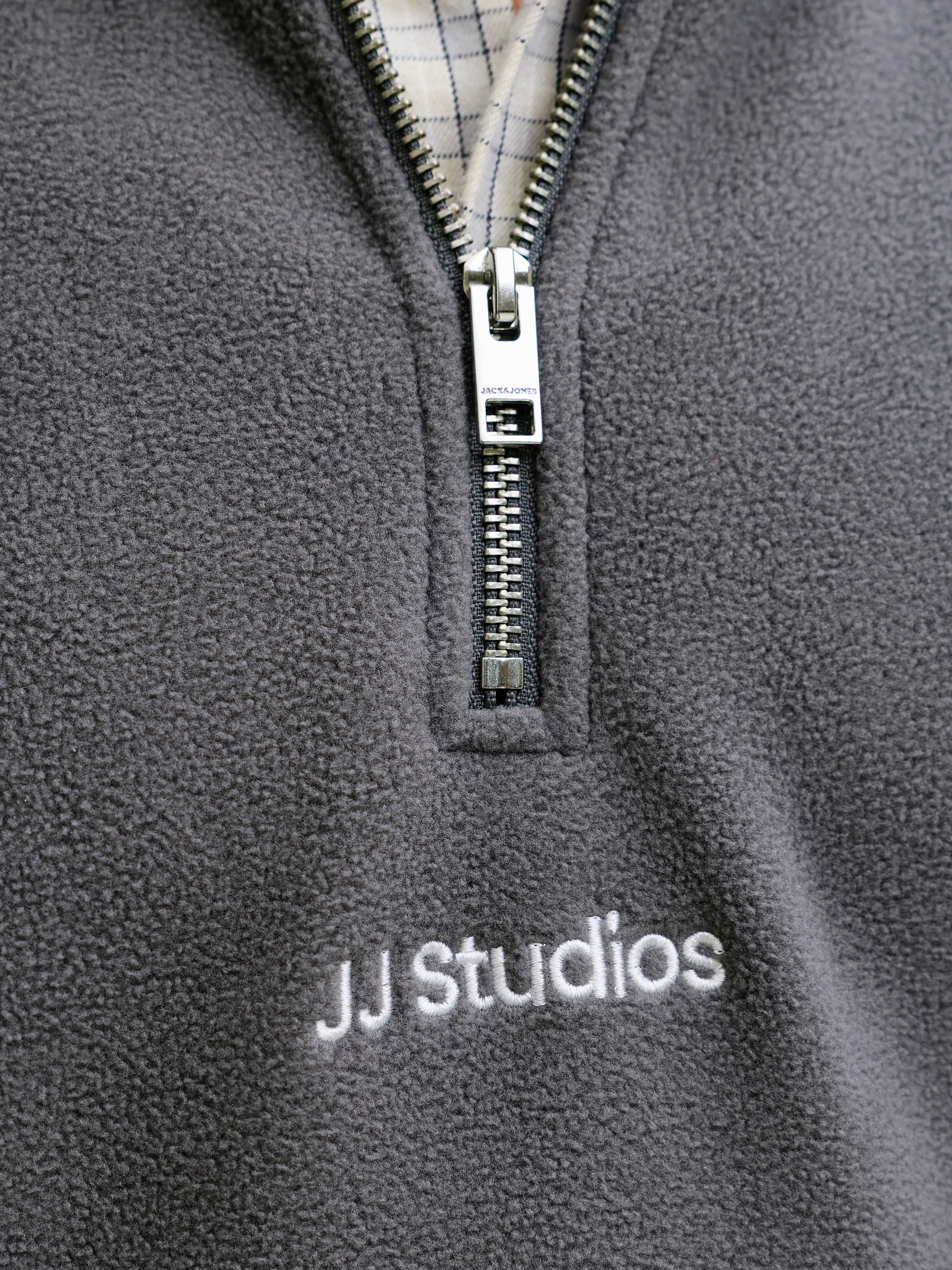 Jack & Jones Pull en polaire »JJSOHO HALFZIP FLEECE«, fibre synthétique, coupe décontractée
