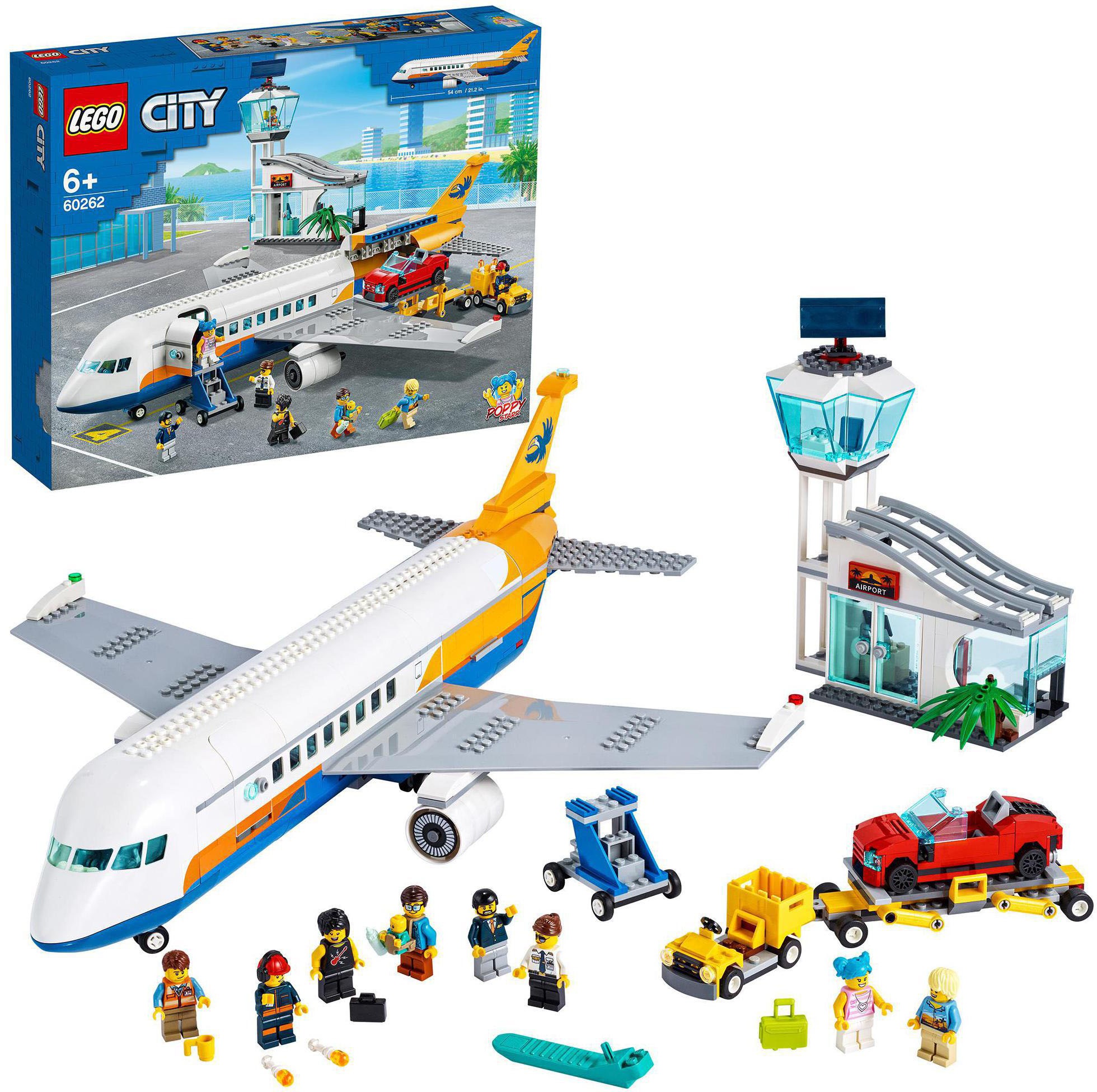 Image of LEGO® Konstruktionsspielsteine »Passagierflugzeug (60262), LEGO® City«, (669 St.) bei Ackermann Versand Schweiz