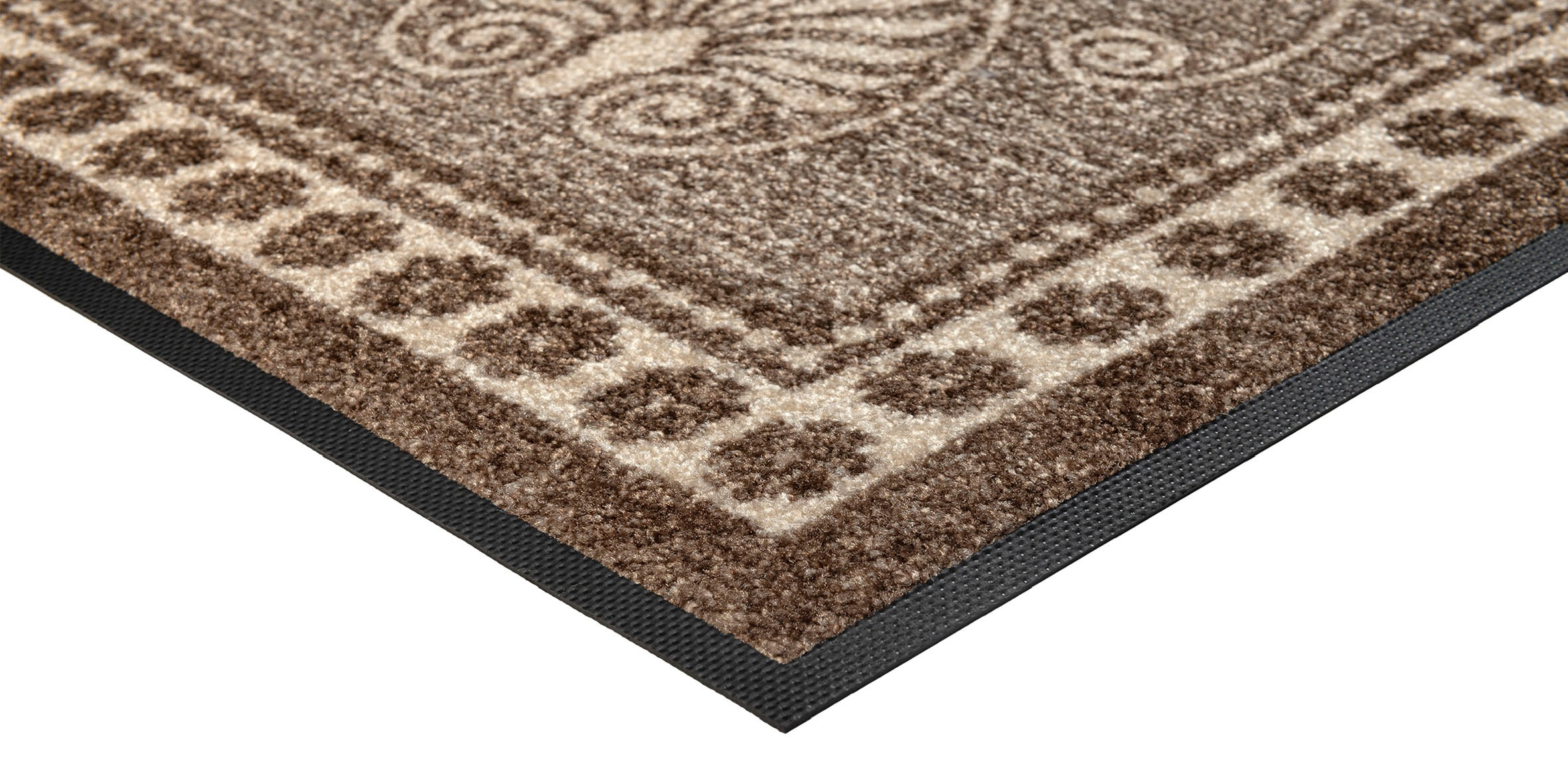 wash+dry by Kleen-Tex Fussmatte »Ornamentalli«, rechteckig, 7 mm Höhe, Schmutzfangmatte, rutschhemmend, In- und Outdoor geeignet, waschbar