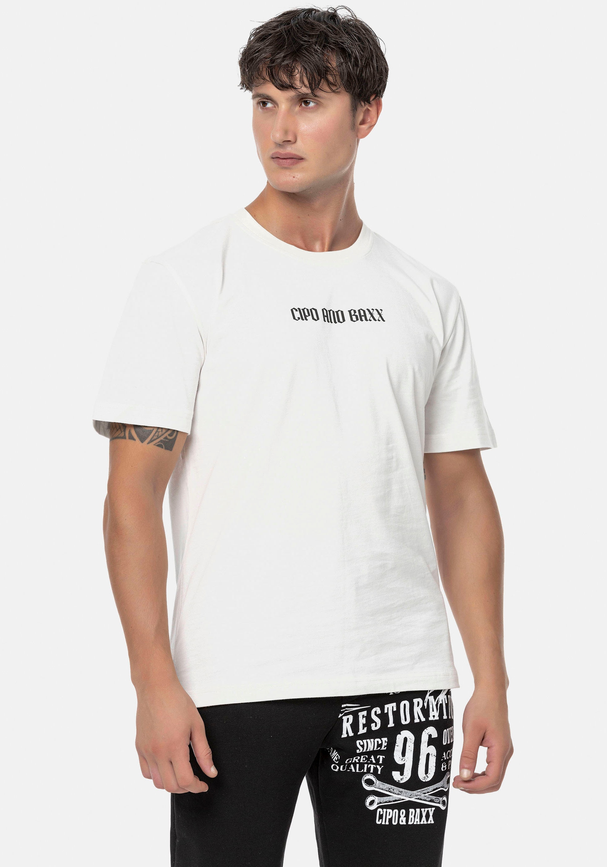 Cipo & Baxx Kurzarmshirt