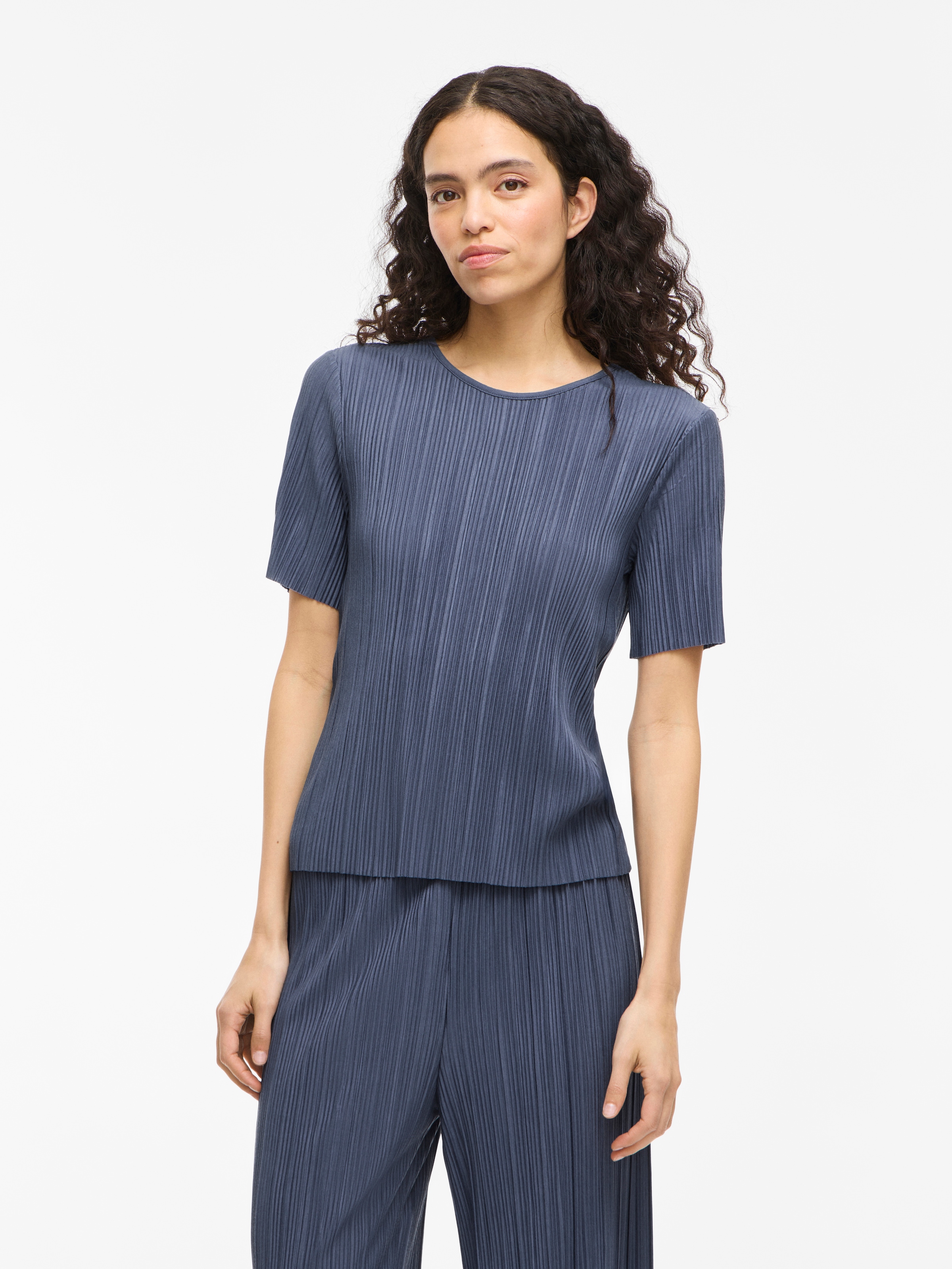 Vila Kurzarmshirt »VIPLISA O-NECK S/S TOP - NOOS«