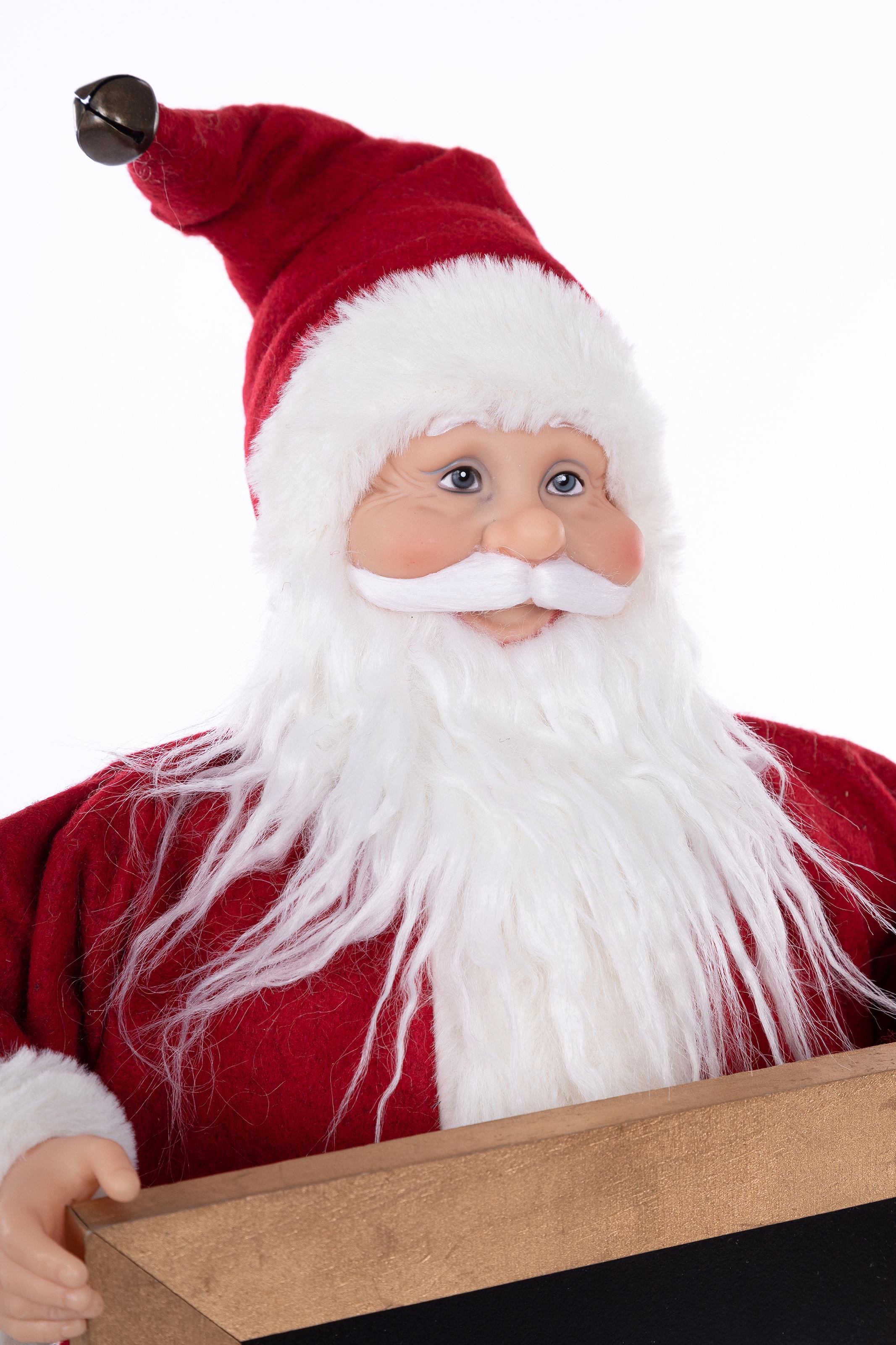 Myflair Möbel & Accessoires Weihnachtsmann »Weihnachtsdeko rot« mit Tafel zum Beschriften, Höhe ca. 61 cm