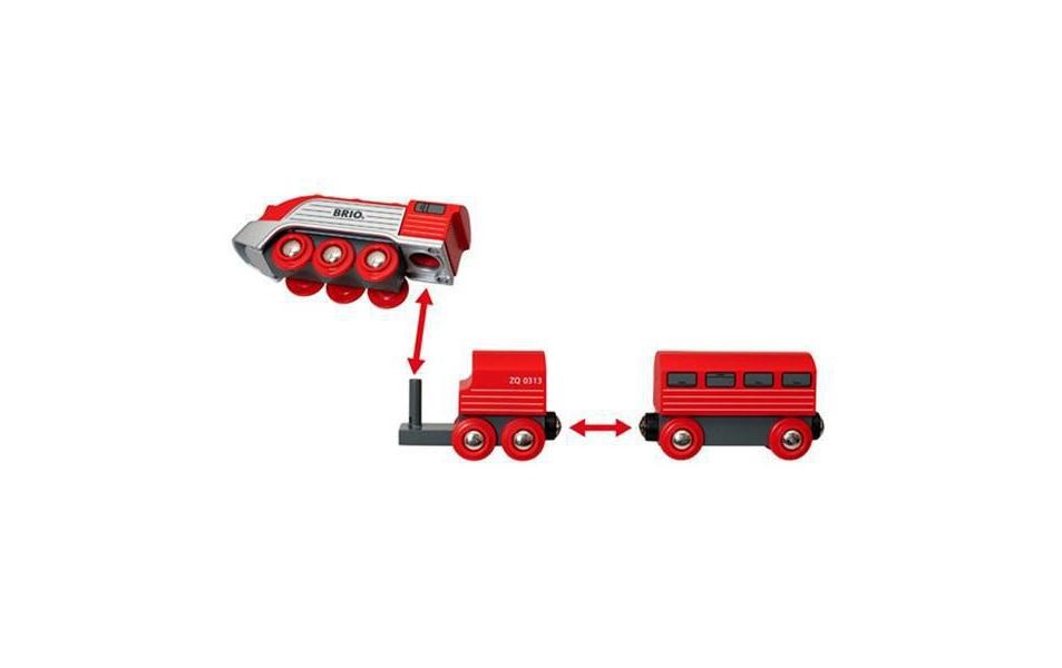 BRIO® Spielzeug-Eisenbahn »Highspeed Dampfzug«