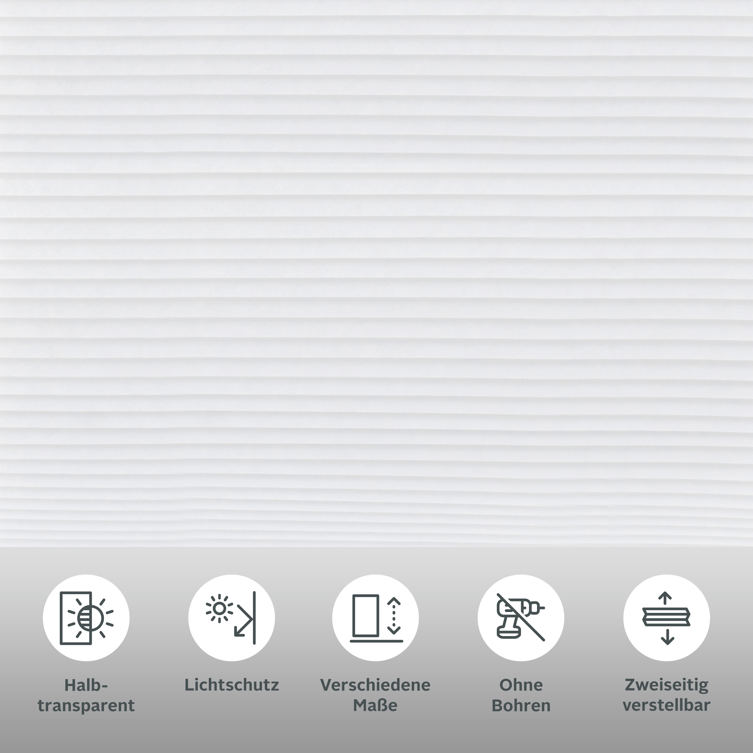 GOODproduct »LORRANA« protection contre la lumière Aucun perçage requis sous tension Dimensions fixes, protection solaire, tension flexible, pour fenêtres et portes - NOUVEAUTÉ !