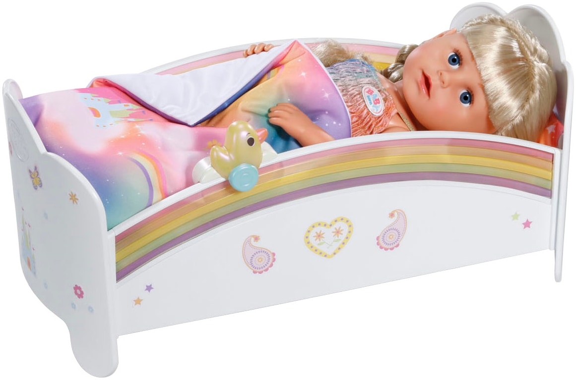 Baby Born Lit de poupée »Regenbogen« mit Licht- und Soundeffekt