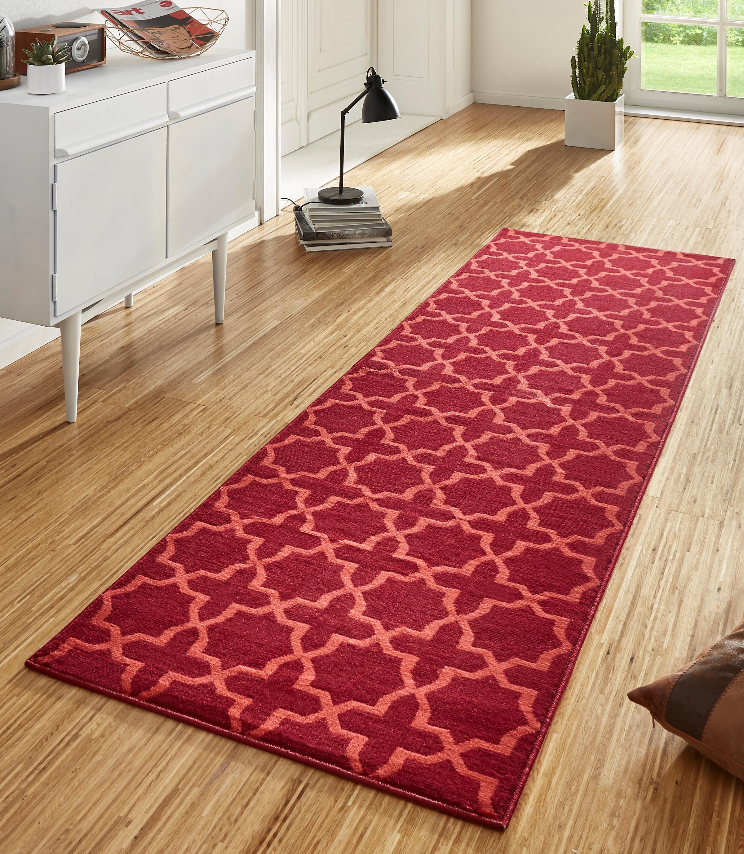 HANSE Home Läufer »Glam«, rechteckig, 9 mm Höhe, Kurzflor, Modern, Weich, Wohnzimmer Teppich, Flur, Eingang, Deko