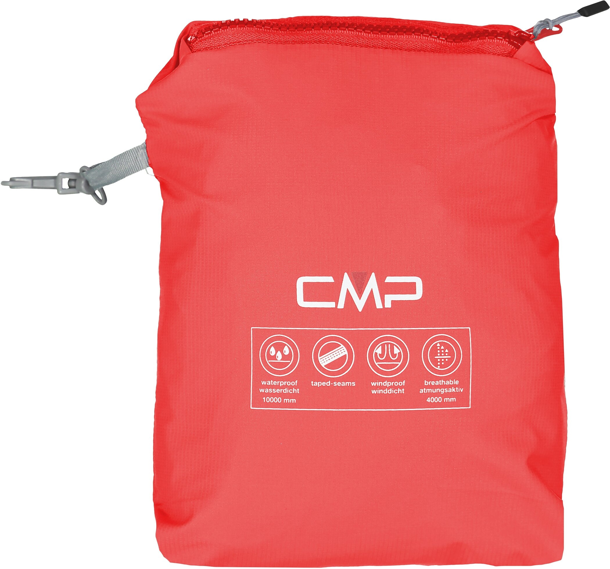 CMP Veste de pluie mit Kapuze Atmungsaktiv & Winddicht & Wasserdicht, Übergangsjacke