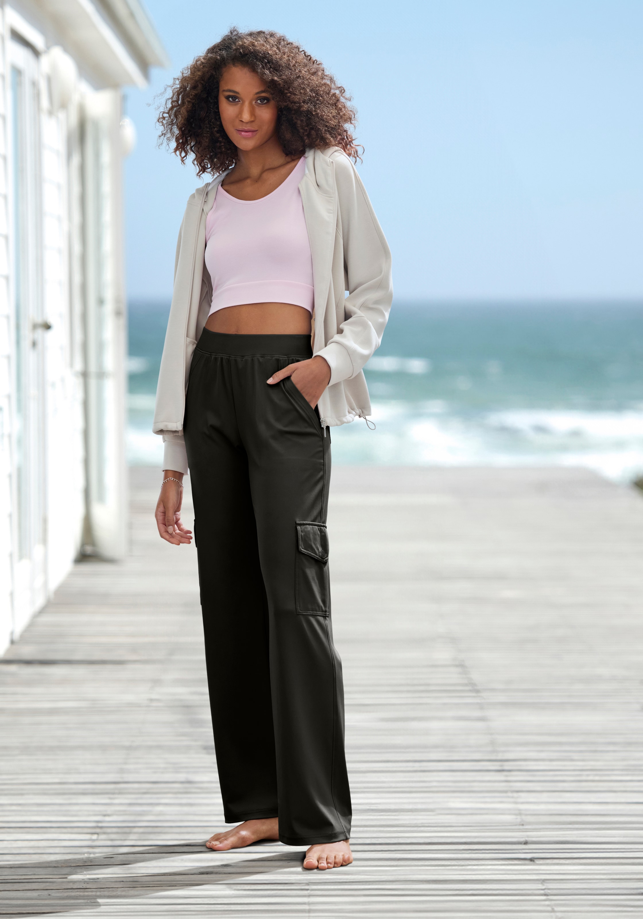 H.I.S Pantalon cargo  mit 6 praktischen Taschen, Loungewear