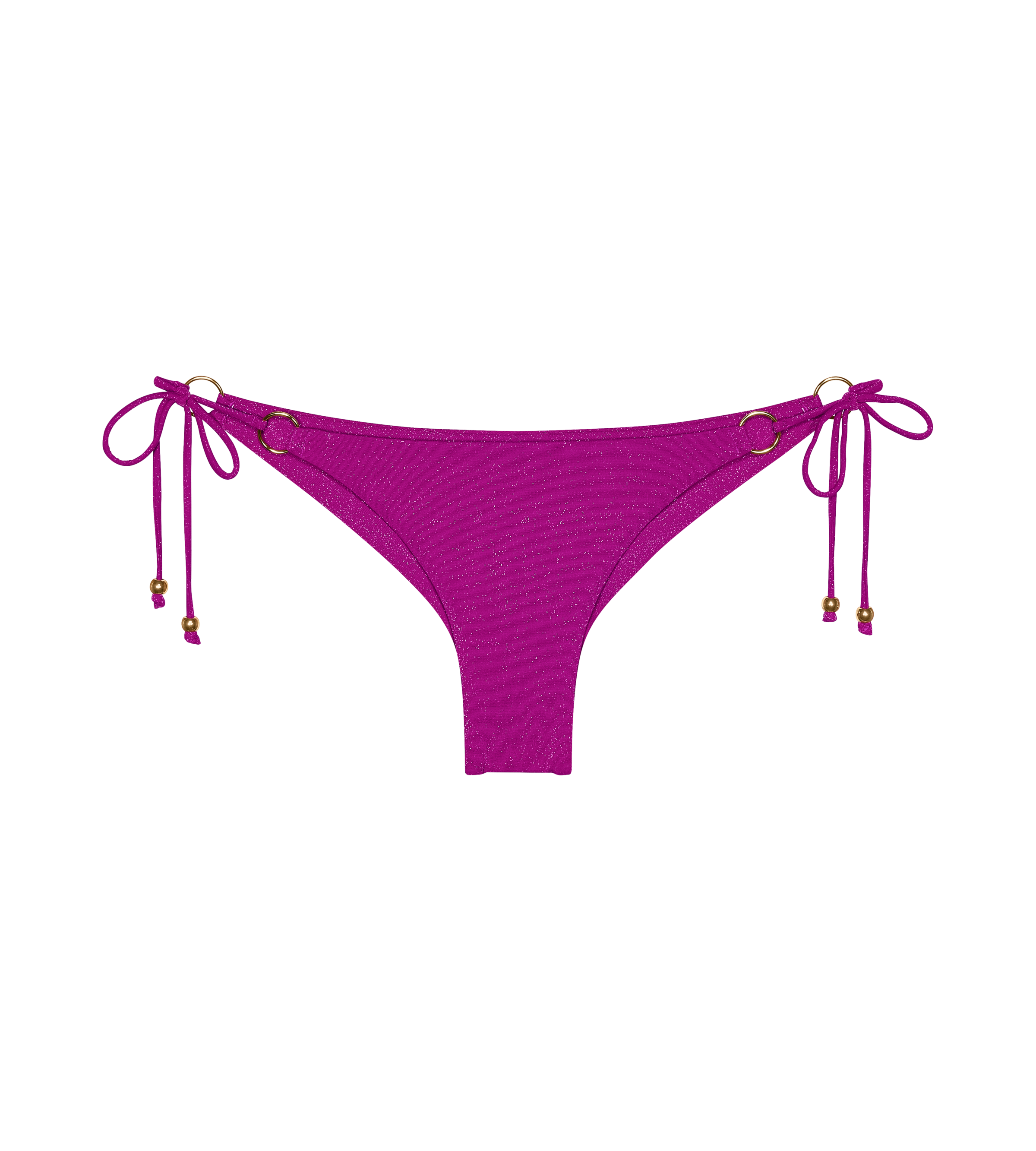 Image of Triumph Bikini-Hose "Summer Sunset Brazilian" verstellbare Seitenbänder mit Metallperlen, Glitzergarn