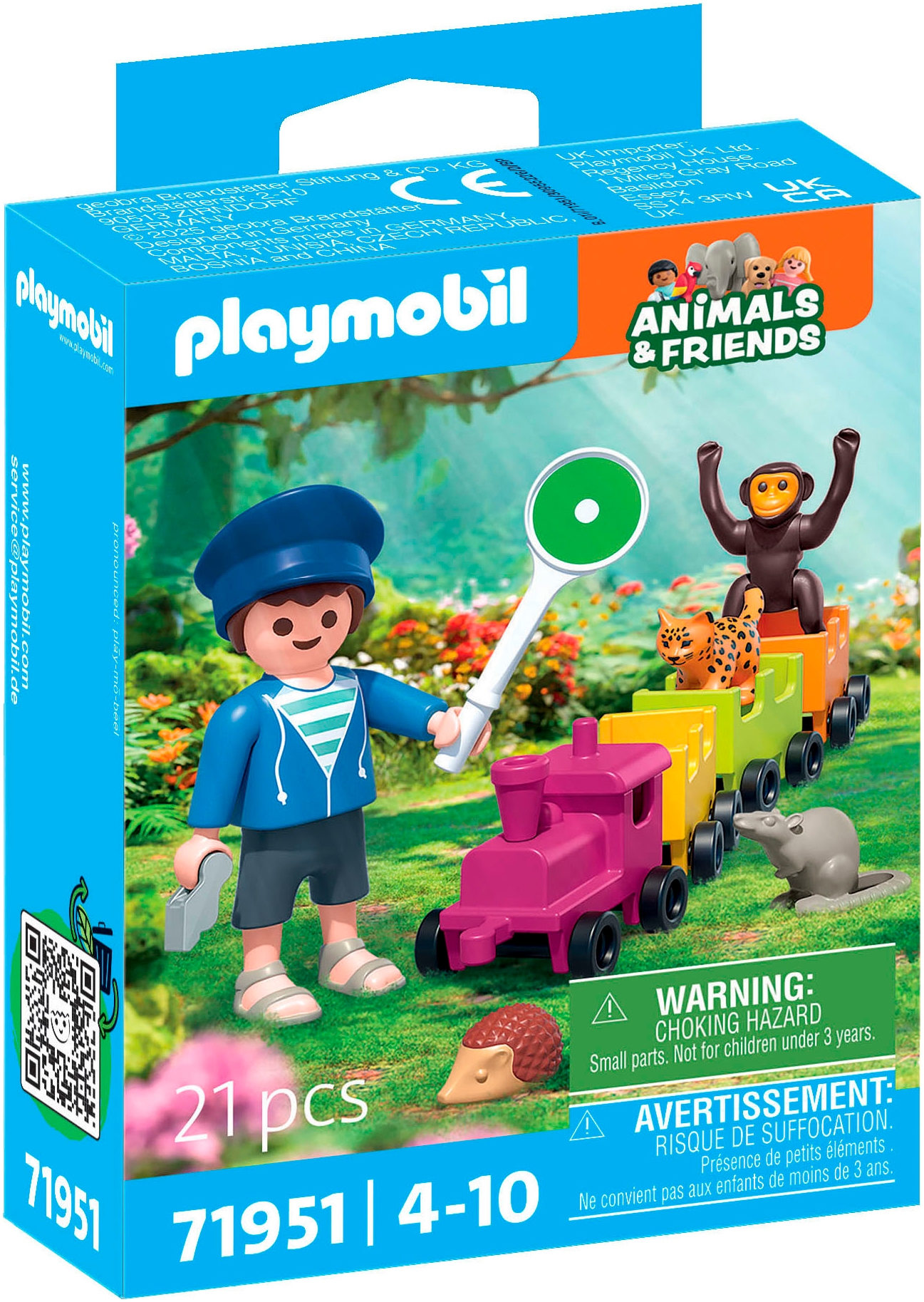 Playmobil® Jeu de construction »Kleine Lokausfahrt (71951), Animals & Friends« Made in Europe