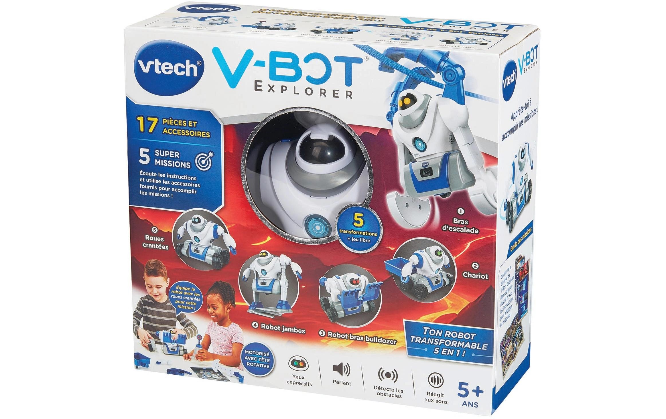 Vtech® Roboter »V-Bot 5 en 1 -FR-«