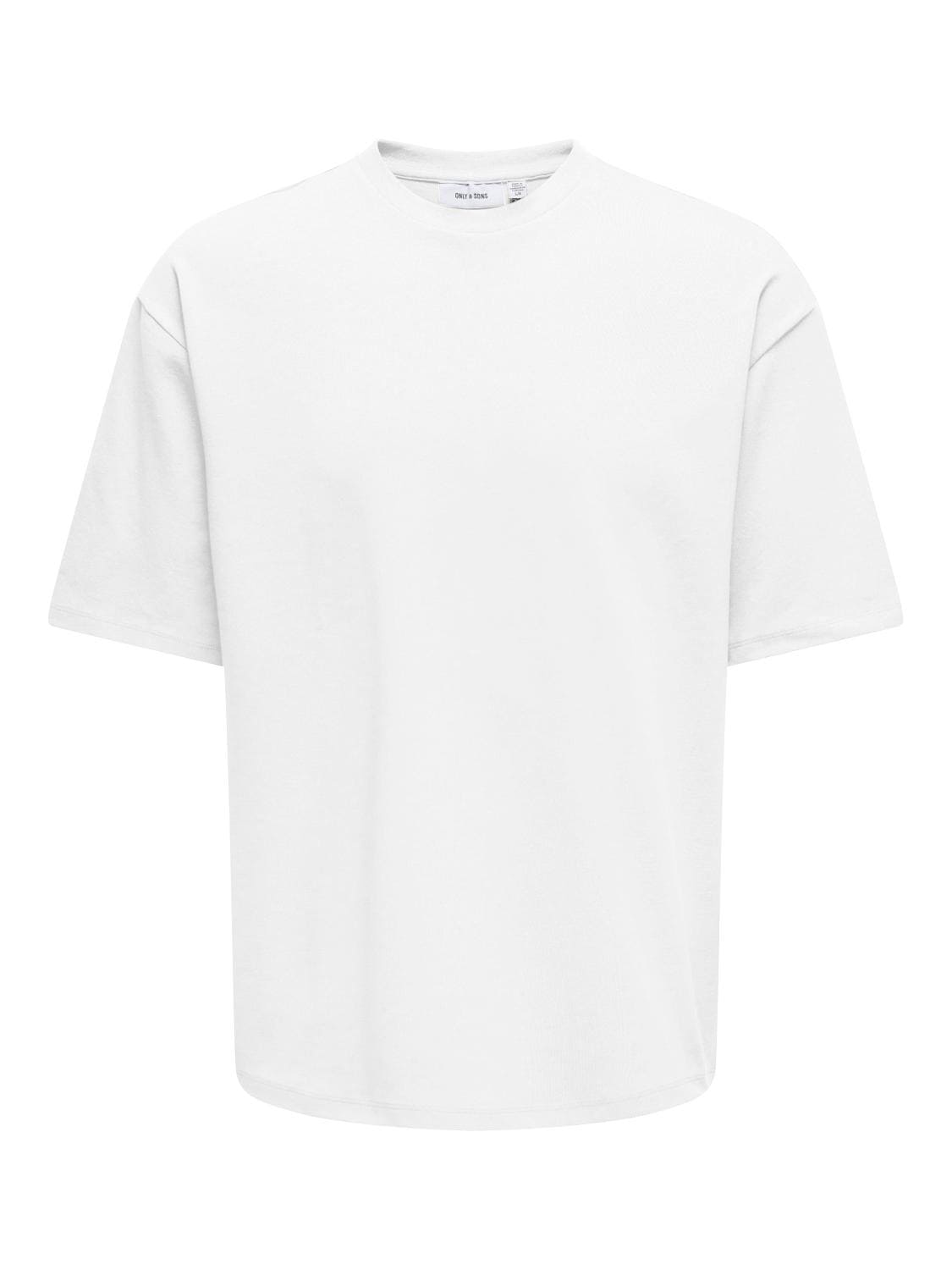 Image of ONLY & SONS Rundhalsshirt "ONSCASPIAN AUT SS TEE" Baumwollmischung, regular fit