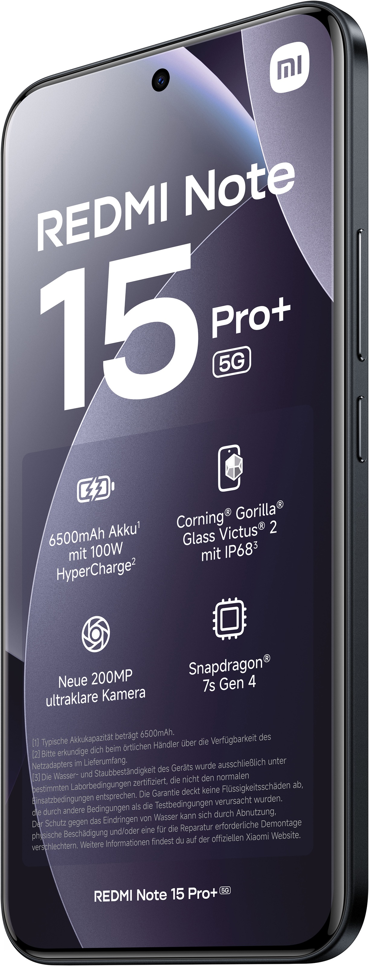 Xiaomi Smartphone »Redmi Note 15 Pro+ 5G 8+256« Black