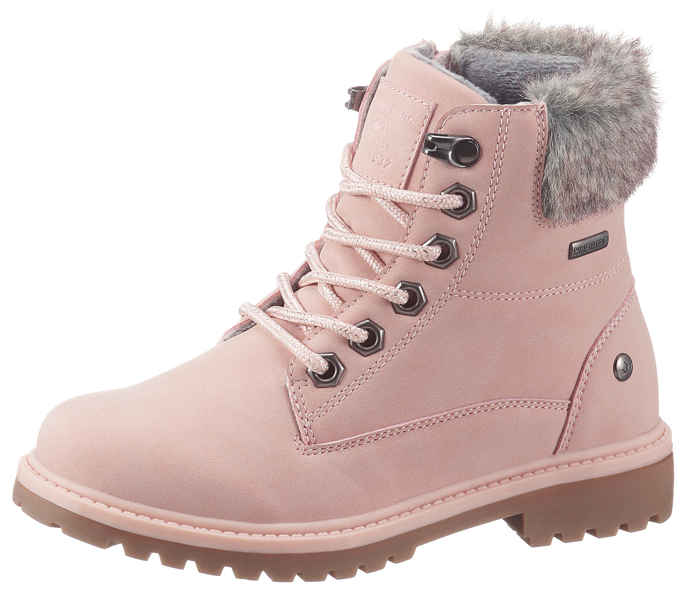 Image of Lico Schnürboots »Anouk«, mit modischem Kunstpelz bei Ackermann Versand Schweiz