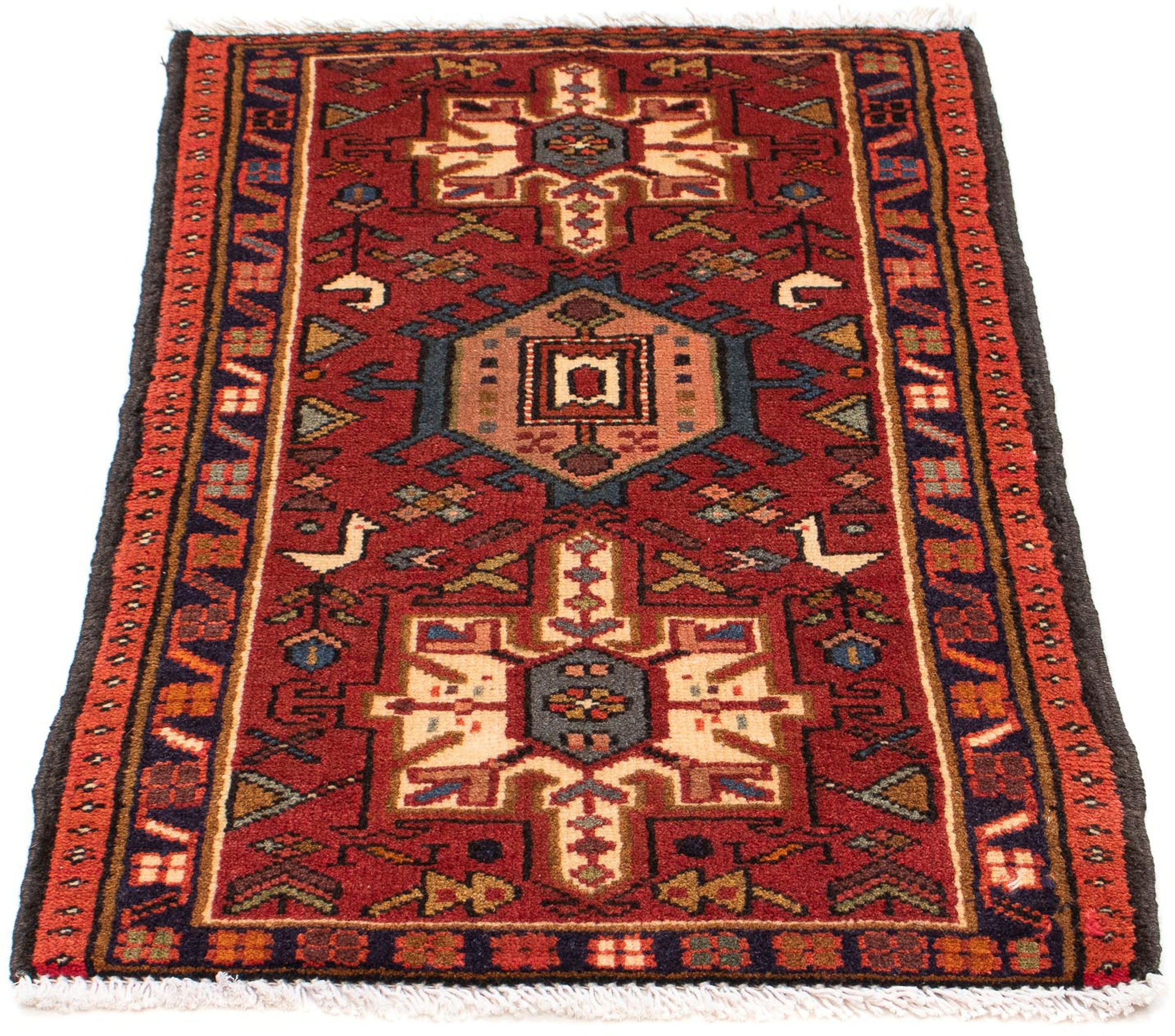 Image of morgenland Orientteppich »Perser - Nomadic - 96 x 60 cm - braun«, rechteckig, 10 mm Höhe, Wohnzimmer, Handgeknüpft, Einzelstück mit Zertifikat bei Ackermann Versand Schweiz