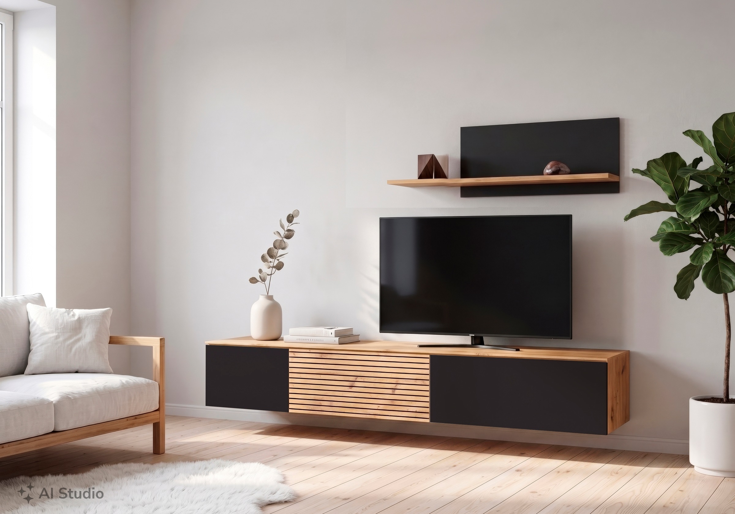 Image of GOODproduct Wohnwand "Paroli, mit Lowboard und Paneel"