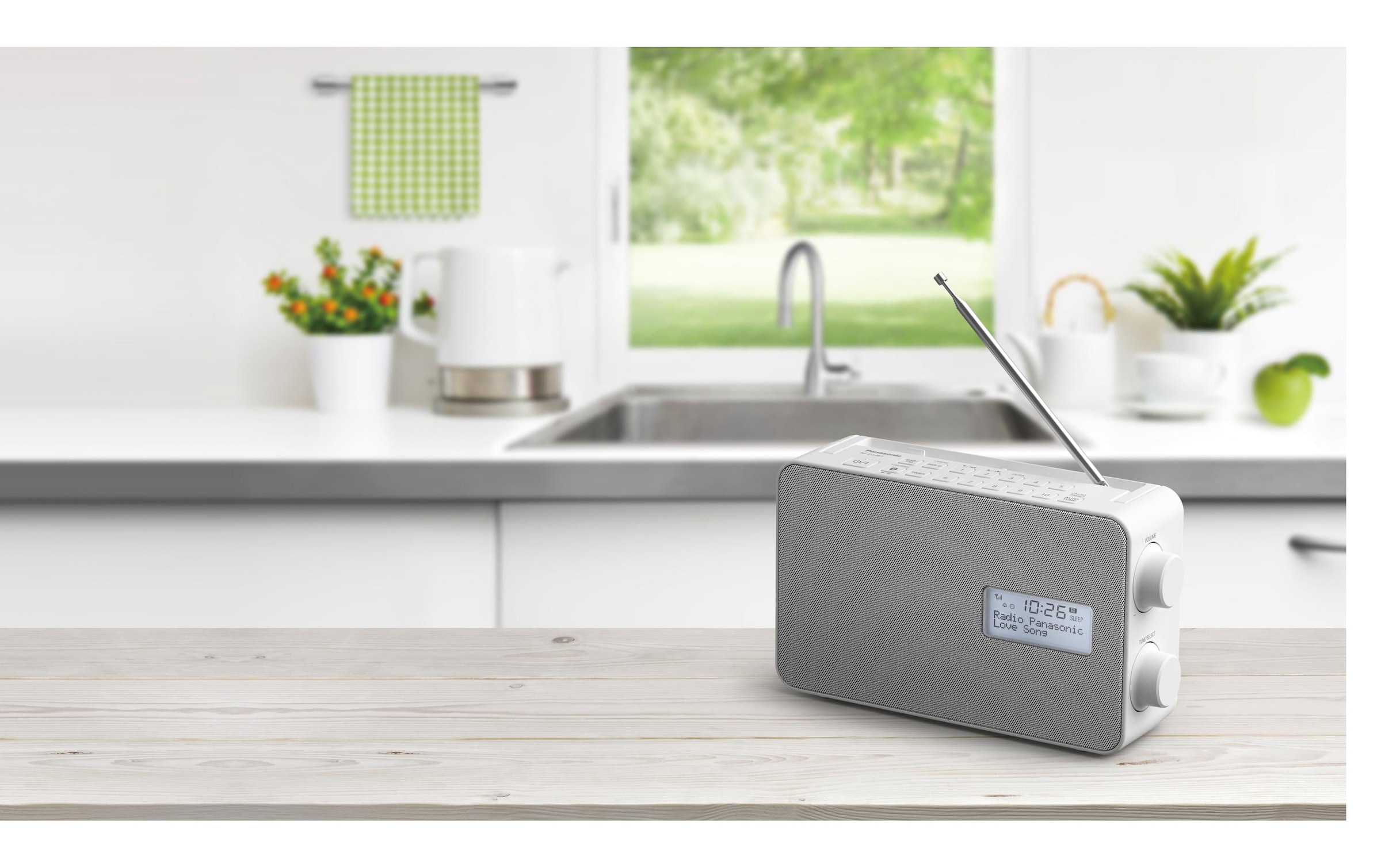 Panasonic Digitalradio (DAB+) »RF-D30BTEG«, (Digitalradio (DAB+)-FM-Tuner)