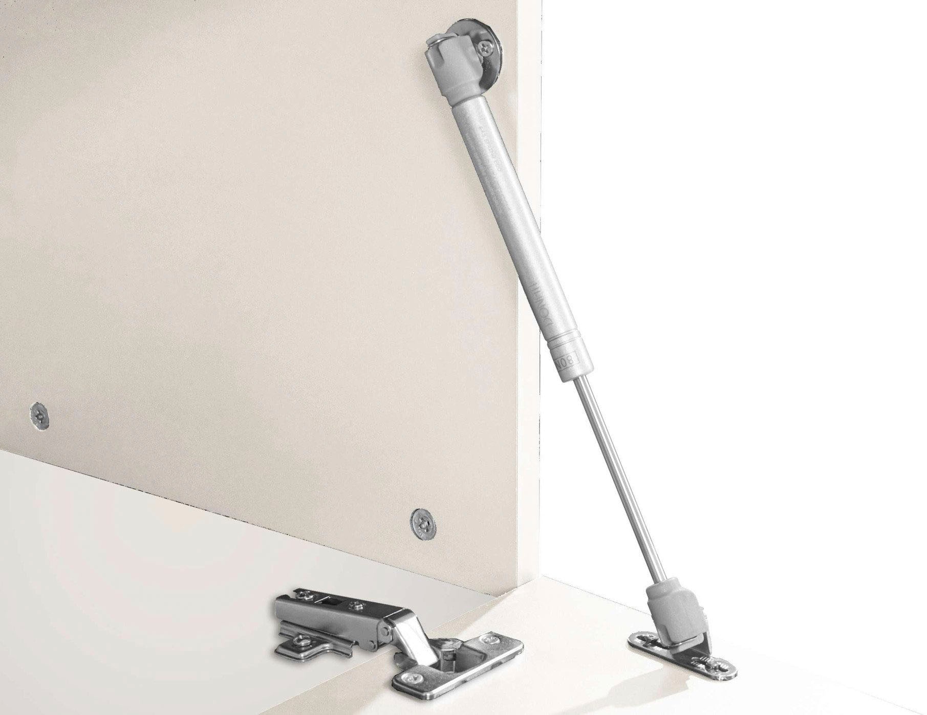 GOODproduct Lowboard »Chronos TV-Board, TV-Schrank« Breite verstellbar von 180 bis 260 cm, 1 Stk. tlg. Breite 220 cm TV-Board,Lowboard,1 Klappe und ein L-Förmiger Aufsatz