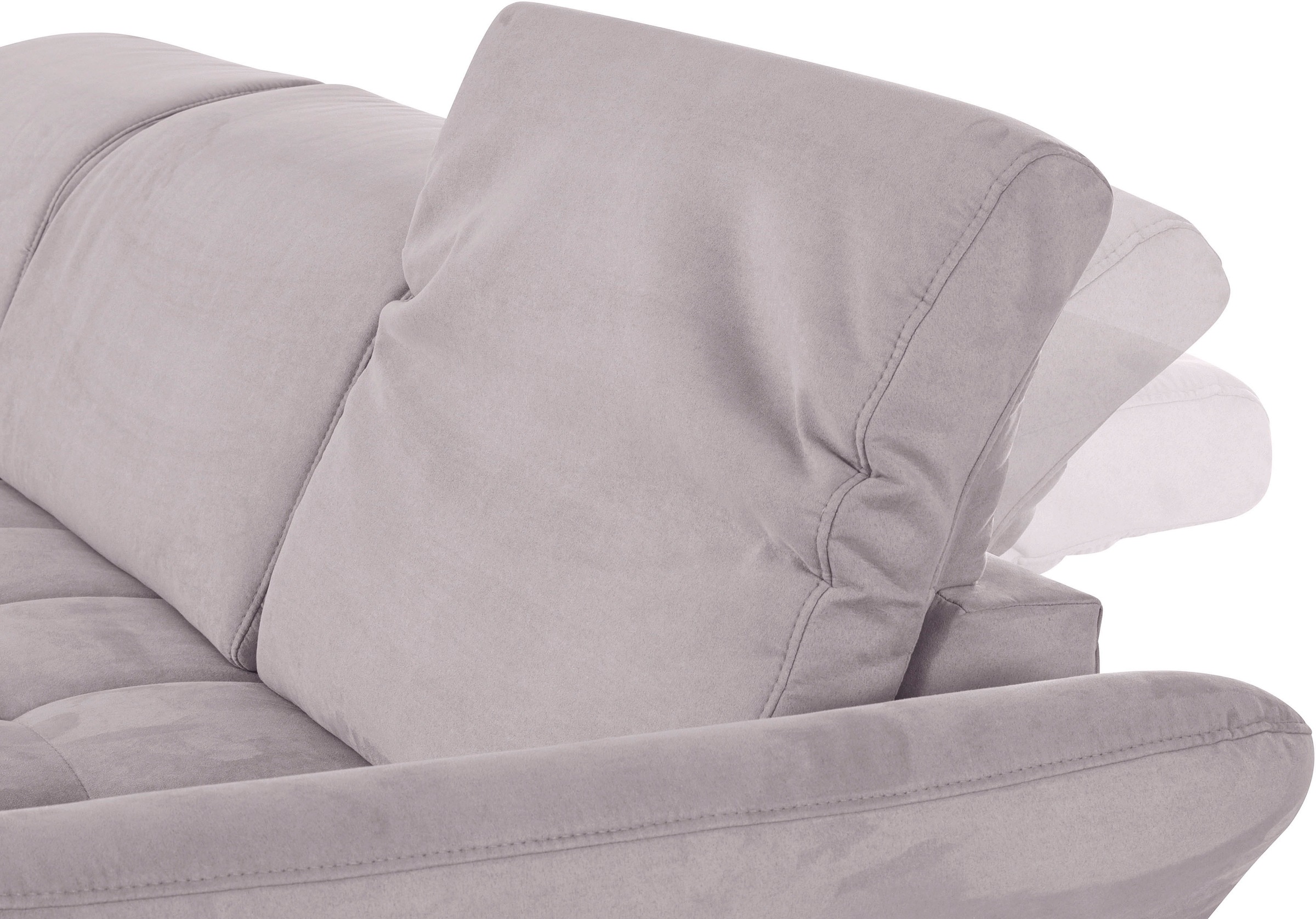 INOSIGN Ecksofa »Fresh L-Form«, Federkern, wahlweise Kopfteilverstellung und motorischer Vorziehsitz