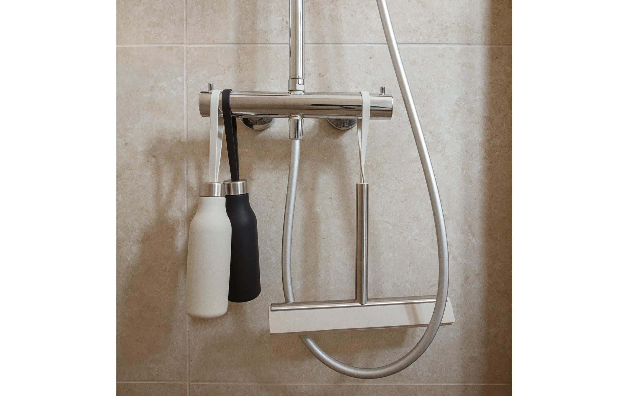 Eva Solo Distributeur de savon »Citadel 250 ml« Praktischer Duschspender aus Silikon und Edelstahl