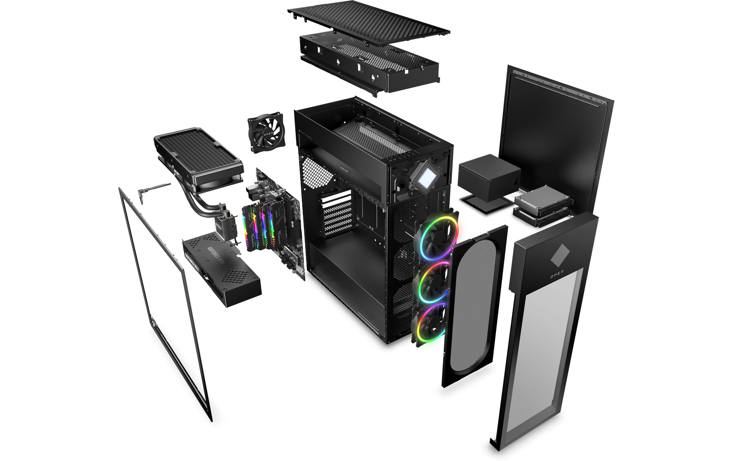 HP PC de jeu »OMEN 45L GT22- 3758nz«