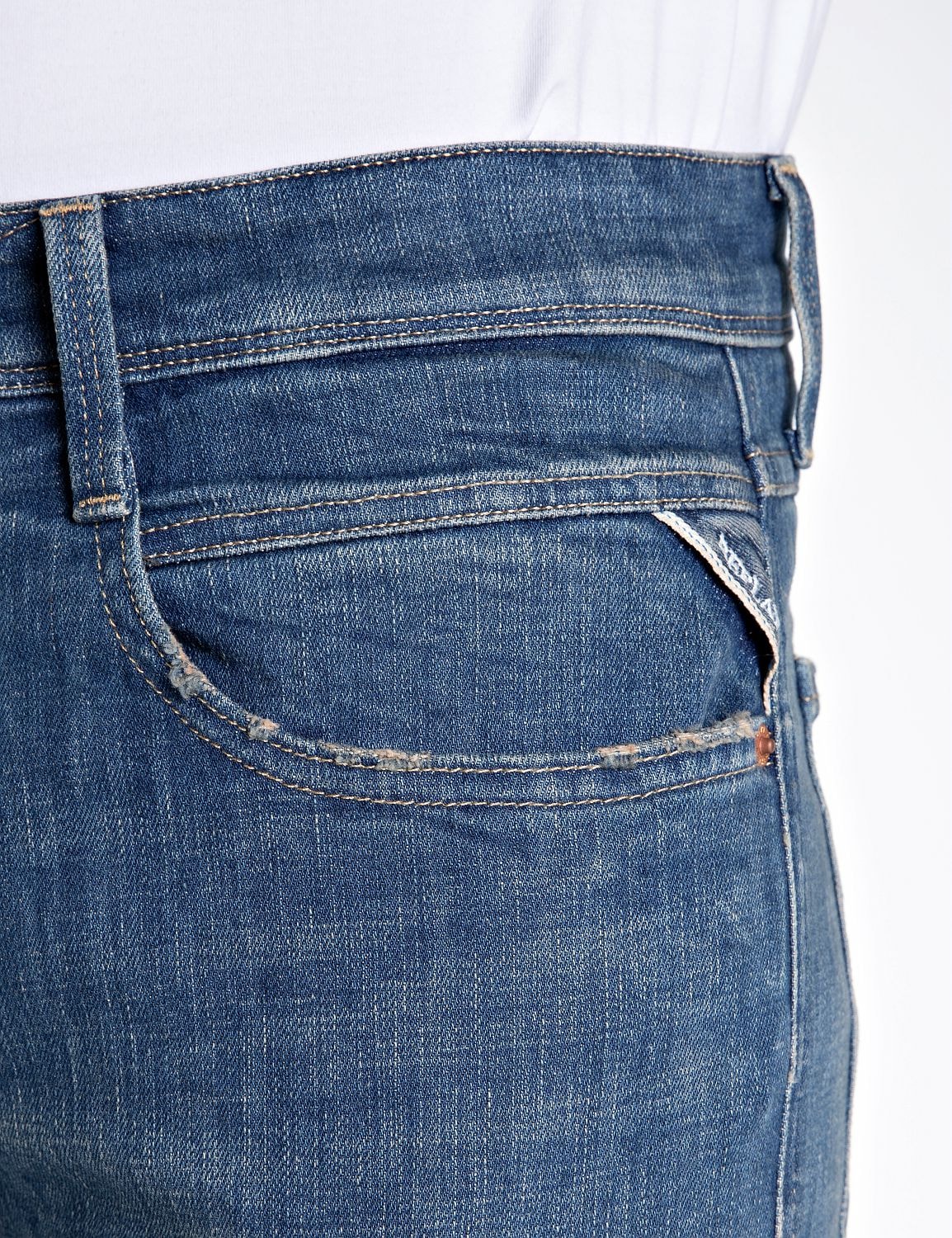 Replay Slim-fit-Jeans »ANBASS«, mit Washed-Optik