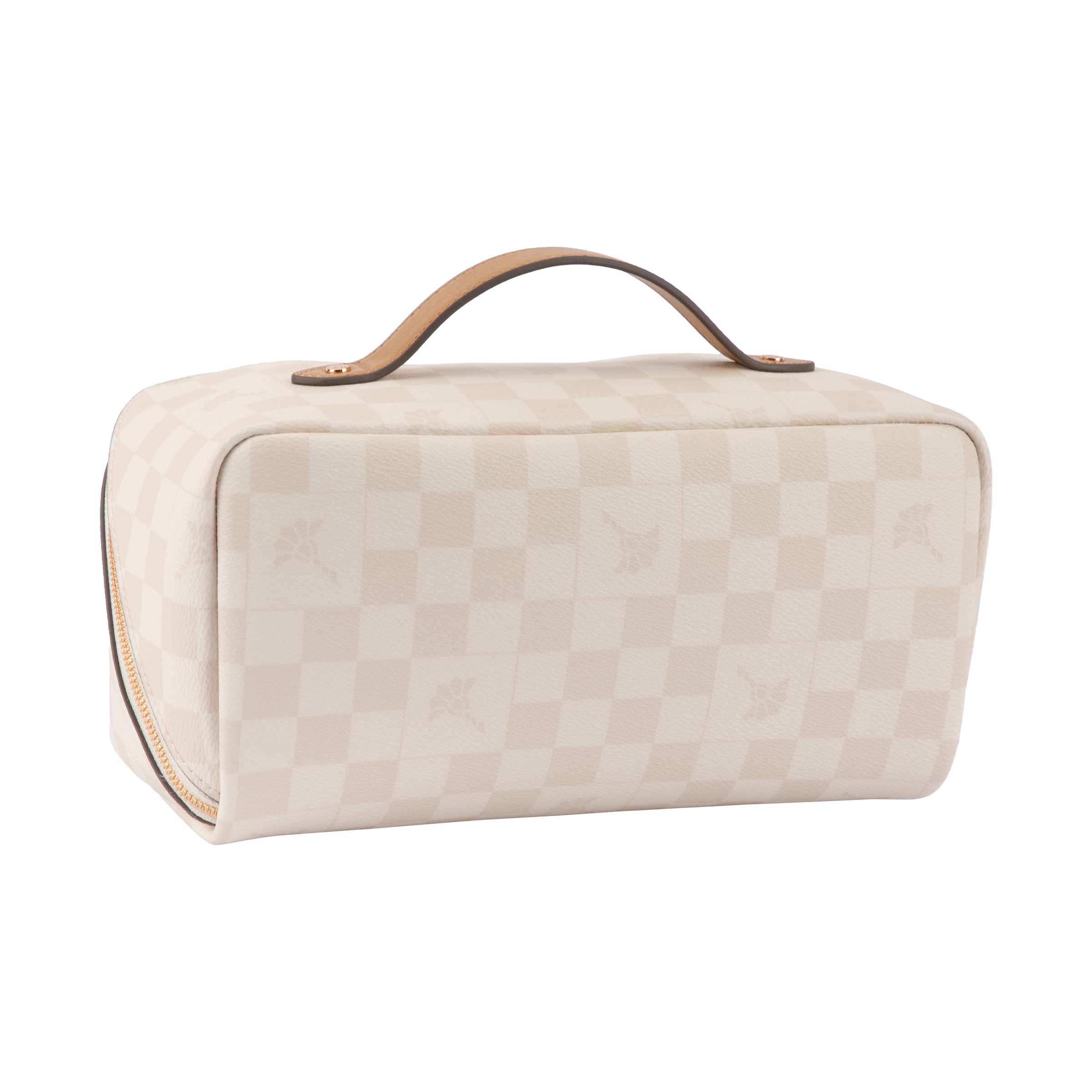 JOOP! Nécessaire de toilette »cortina piazza zea washbag shz« Trousse de toilette unisexe, sac de voyage à motif damier