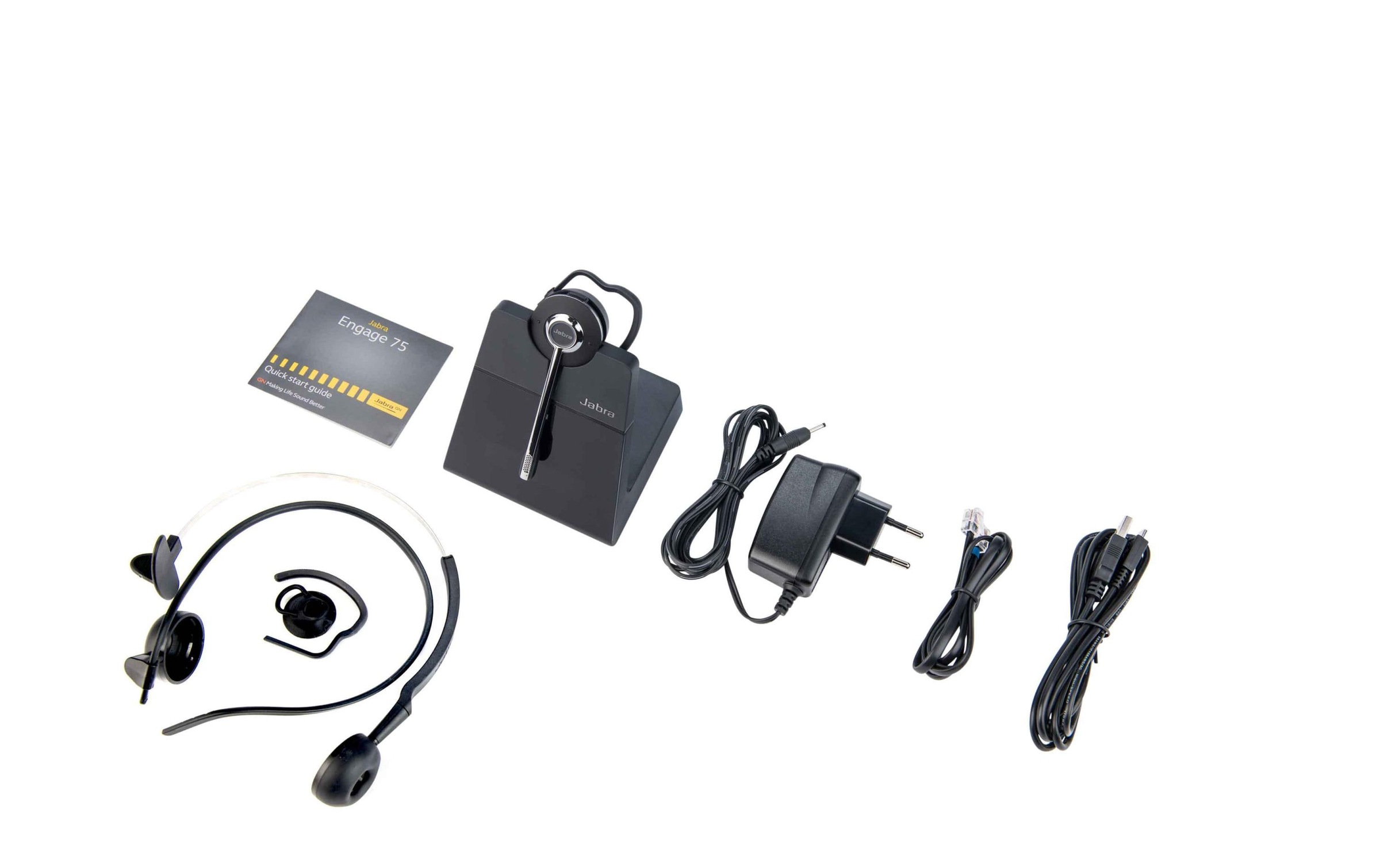 Jabra Headset »Engage 75 Convertible«, Noise-Cancelling