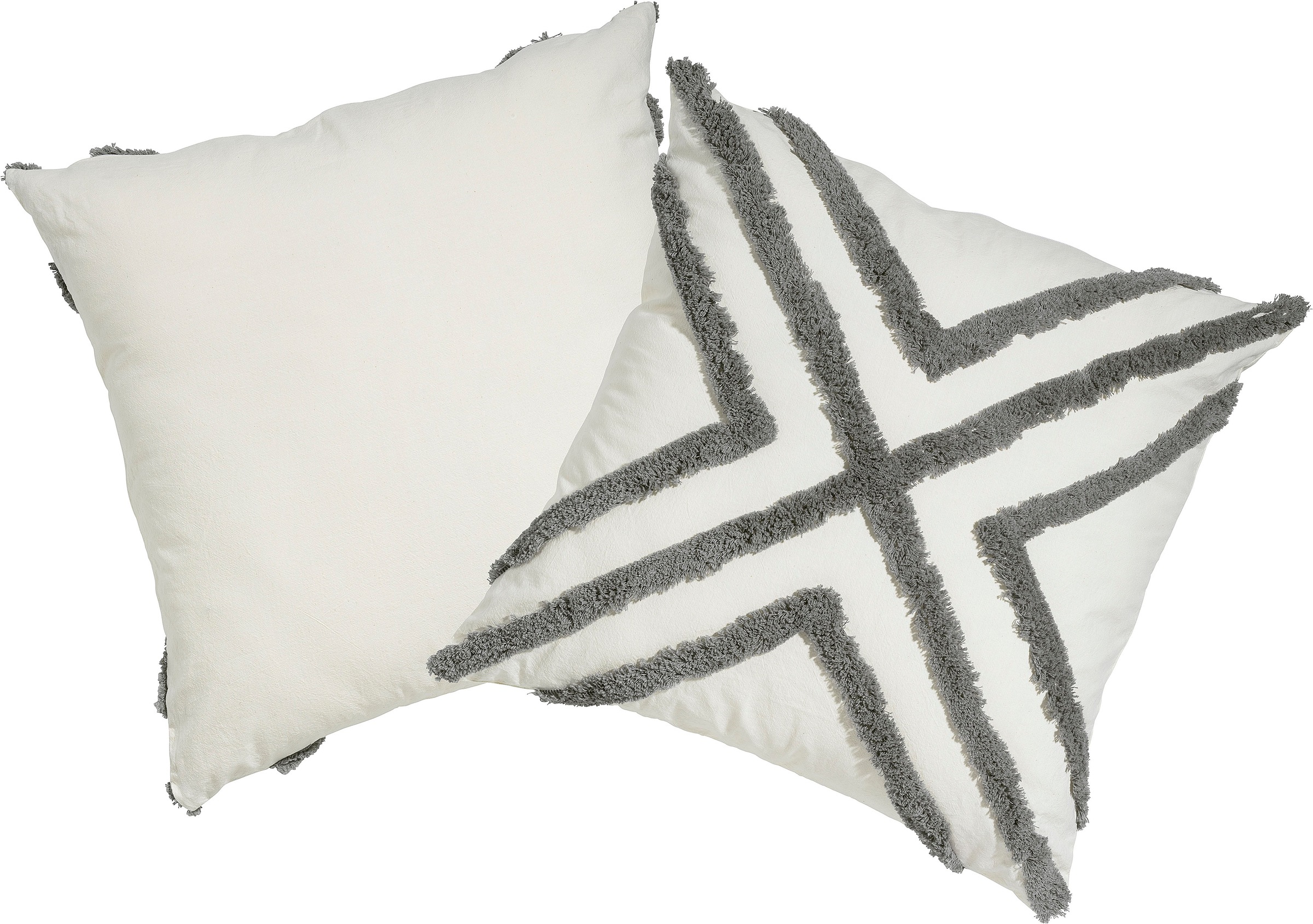 Image of LeGer Home by Lena Gercke Dekokissen »Sidonie«, (2 St., 2x 40x40), im Hoch-Tief Design bei Ackermann Versand Schweiz