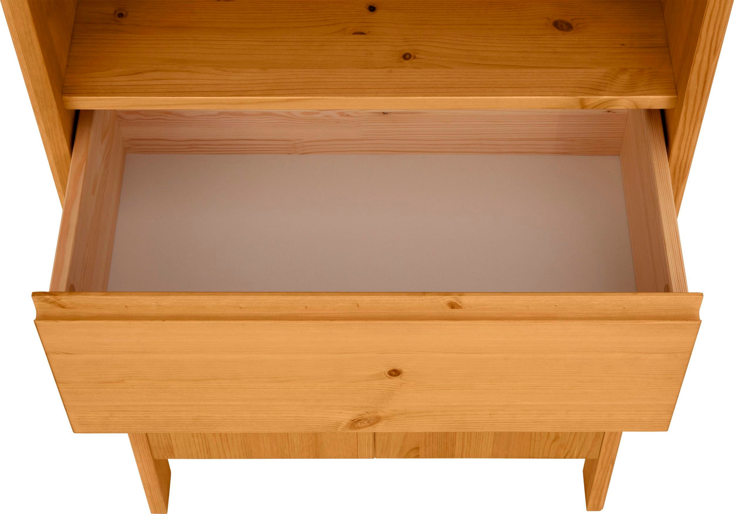 GOODproduct Hochschrank »Jorrick«, Breite 60 cm, Massivholz Kiefer mit Bio Öl/Wachs behandelt