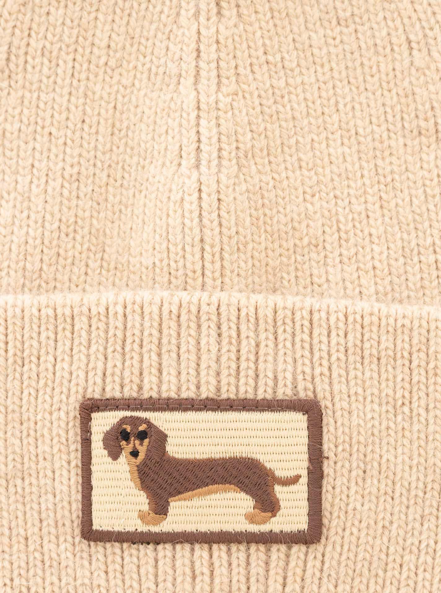 Zwillingsherz Beanie »"Dog Patch"«, mit süssem Dackelmotiv und Wollanteil